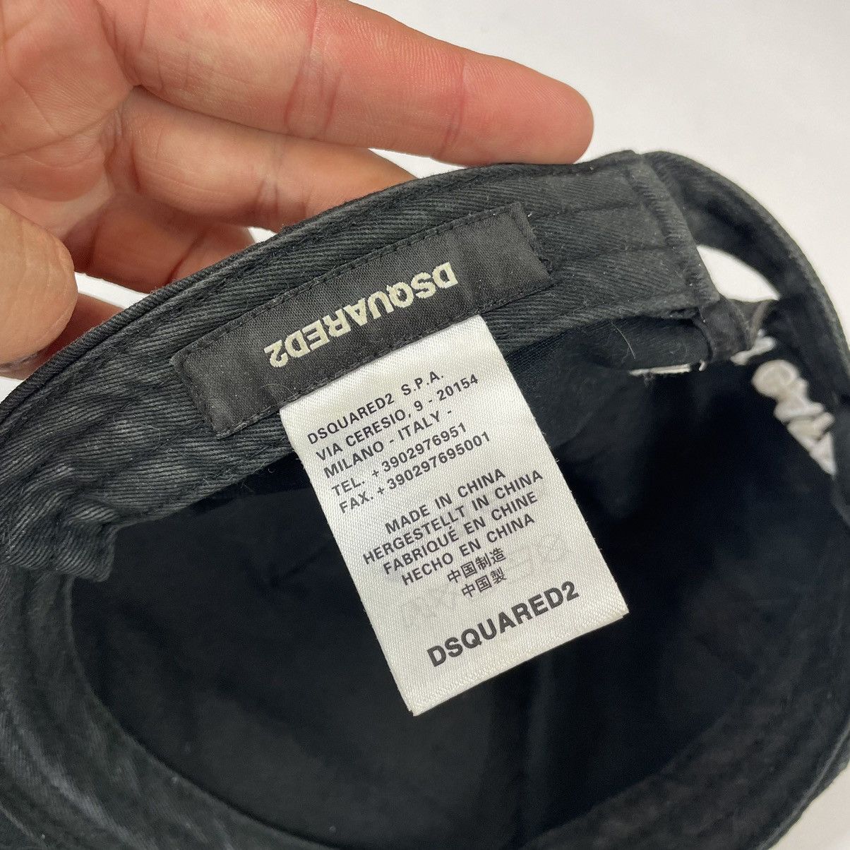 Dsquared2 Dsquared2 Big Logo Cap Italy Size ONE SIZE - 5 Thumbnail