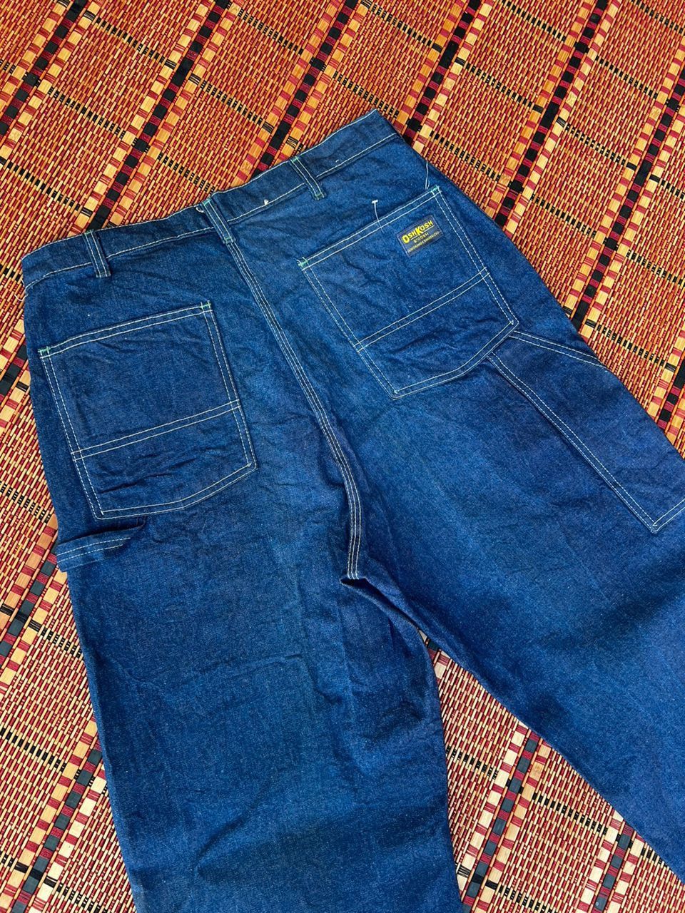 Oshkosh Vtg 60s,70s Oshkosh BGosh Carpenter Denim Size US 33 - 7 Thumbnail