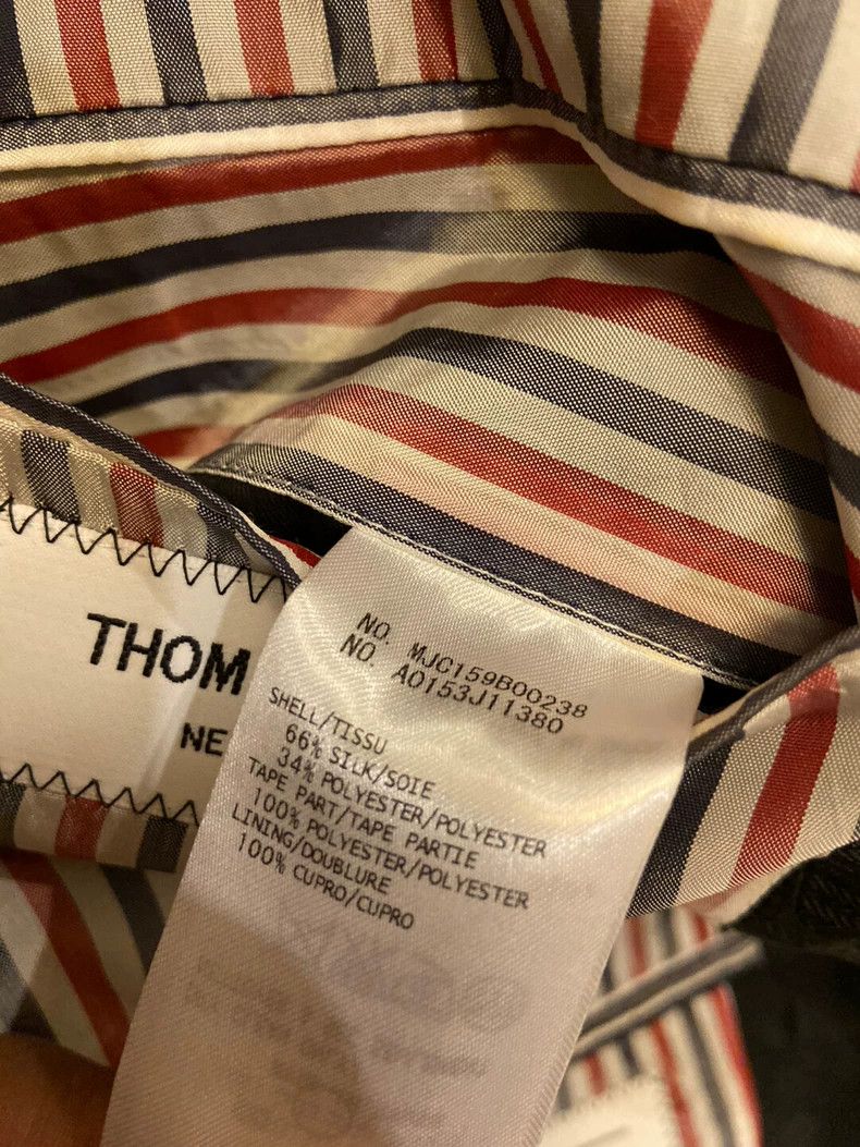 Thom Browne Thom Browne size2 Whale embroidered dark pattern dress Size 40S - 6 Thumbnail