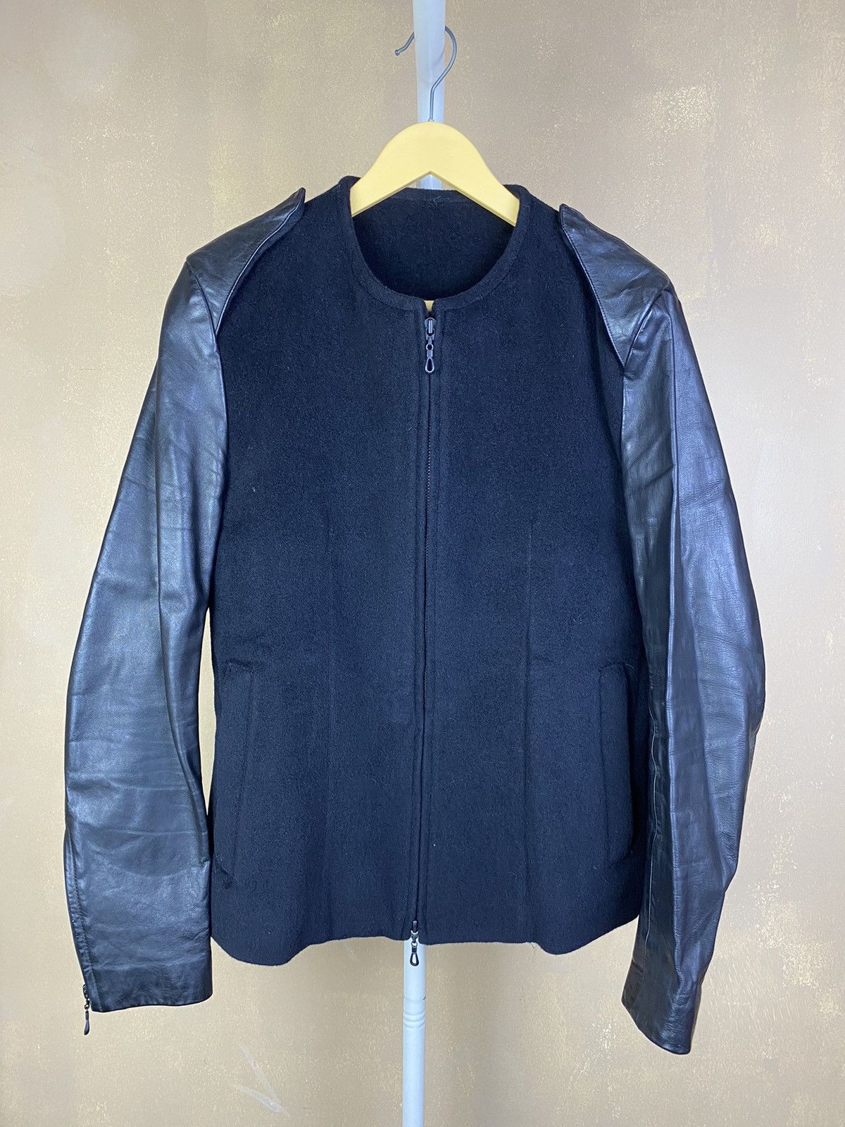 kiryuyrik Kiryuyrik Yohji Yamamoto Leather sleeve jacket Size US L / EU 52-54 / 3 - 1 Thumbnail