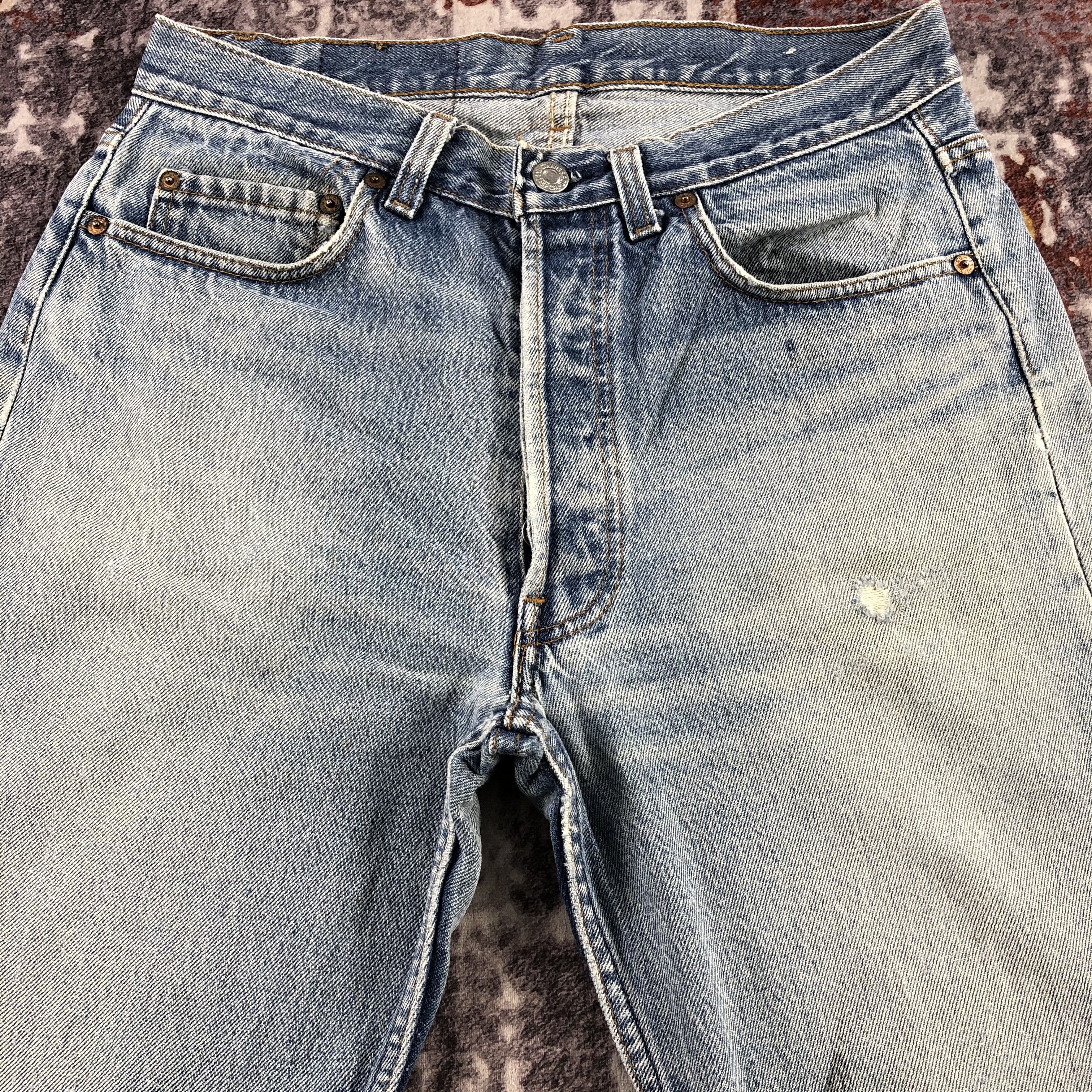 Levi's × Vintage 80s Vintage Levis 501 Jeans-JM2838 Size US 31 - 3 Thumbnail