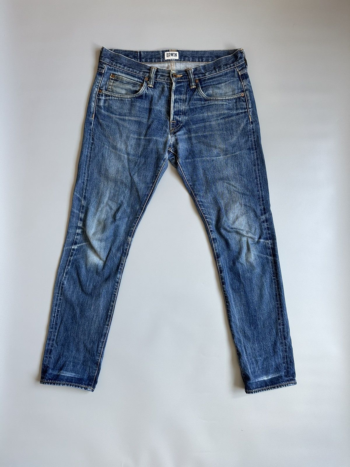 Vintage Edwin ED-55 Relaxed Selvedge Jeans 33x34