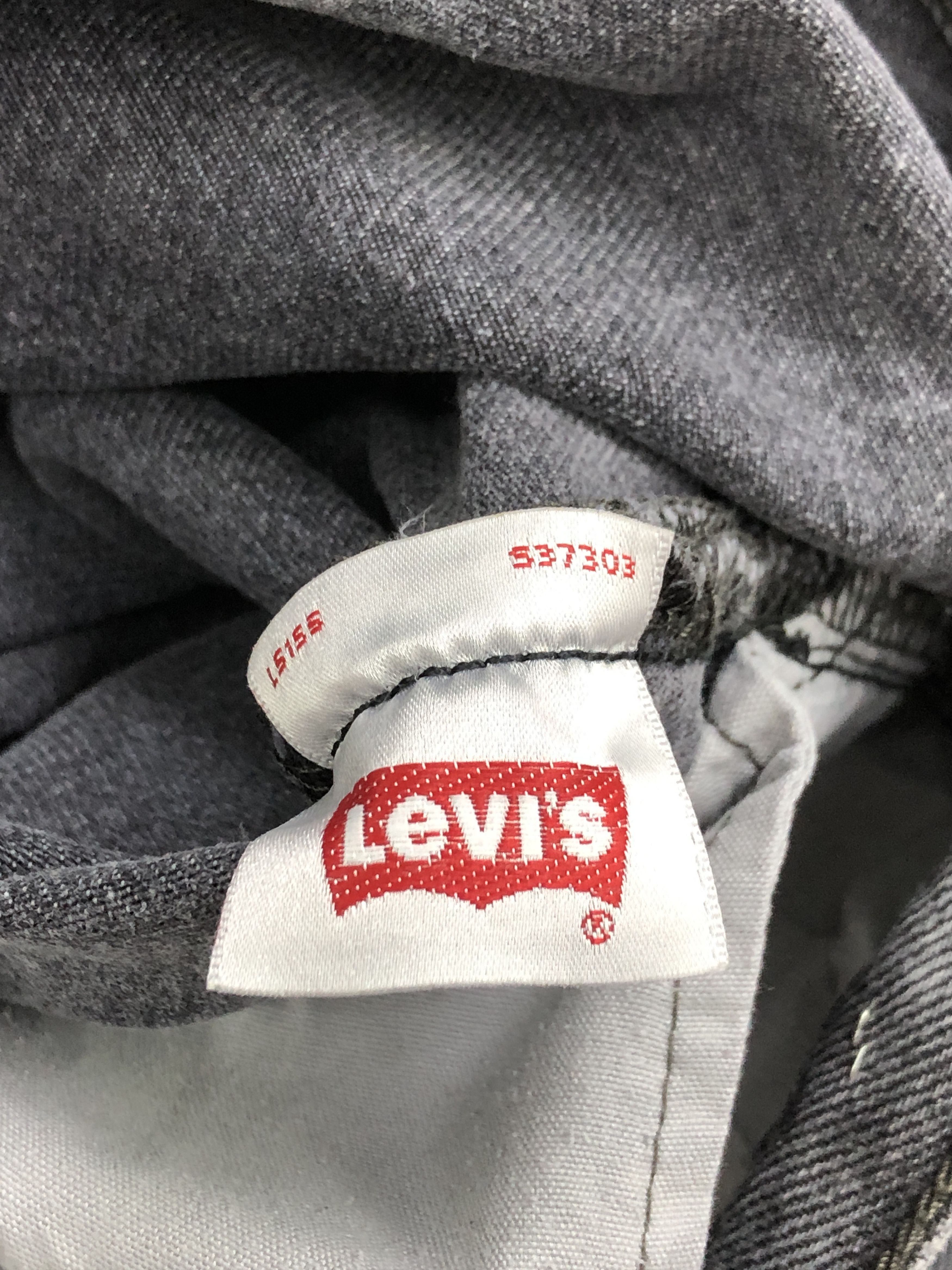 Levi's × Vintage Vintage Levis 501 Faded Black Denim Jeans Size US 28 / EU 44 - 7 Thumbnail