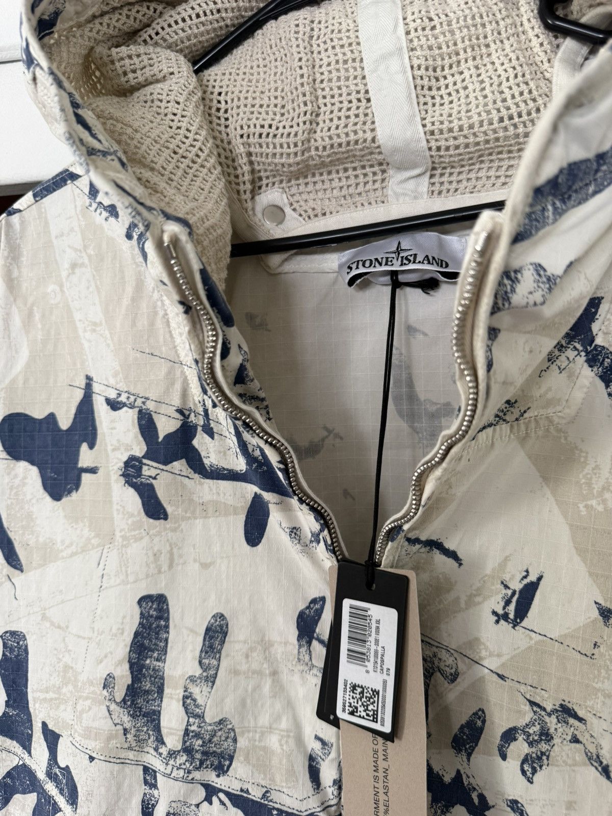 Stone Island Scan Camo Ripstop OVD Jacket Size US XXL / EU 58 / 5 - 4 Thumbnail