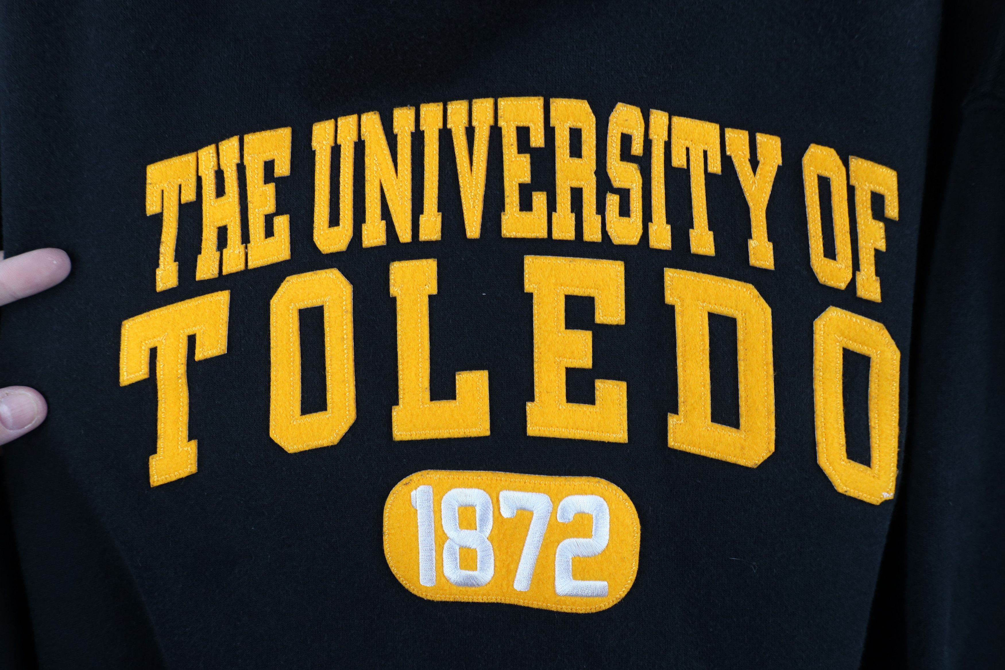 Vintage Vintage 90s Spell University of Toledo Hoodie Sweatshirt Size US XXL / EU 58 / 5 - 4 Thumbnail