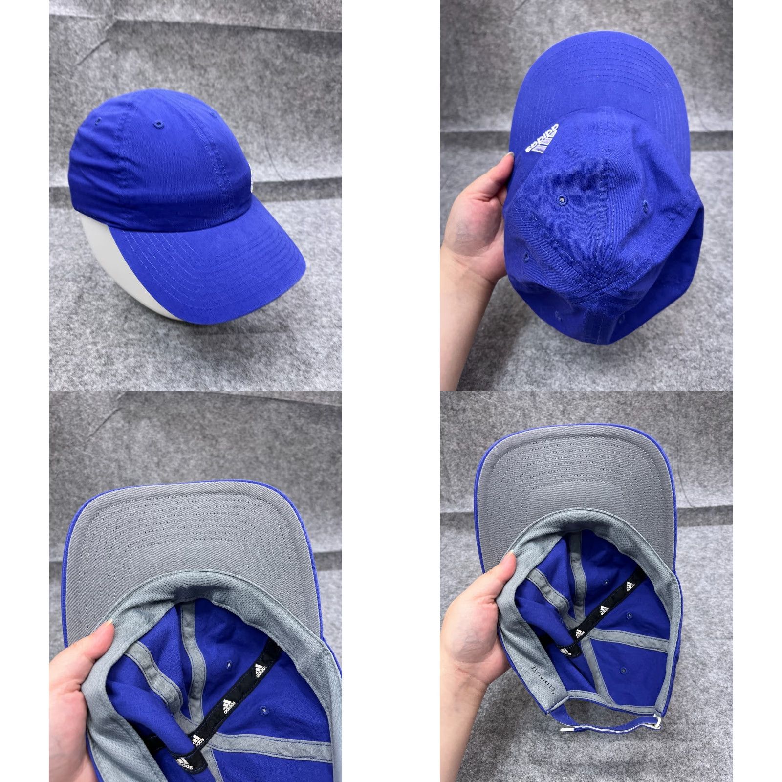 Adidas adidas Hat Adult One Size Purple Cotton Polyester Adjustable Solid Logo Golf Size ONE SIZE - 8 Thumbnail