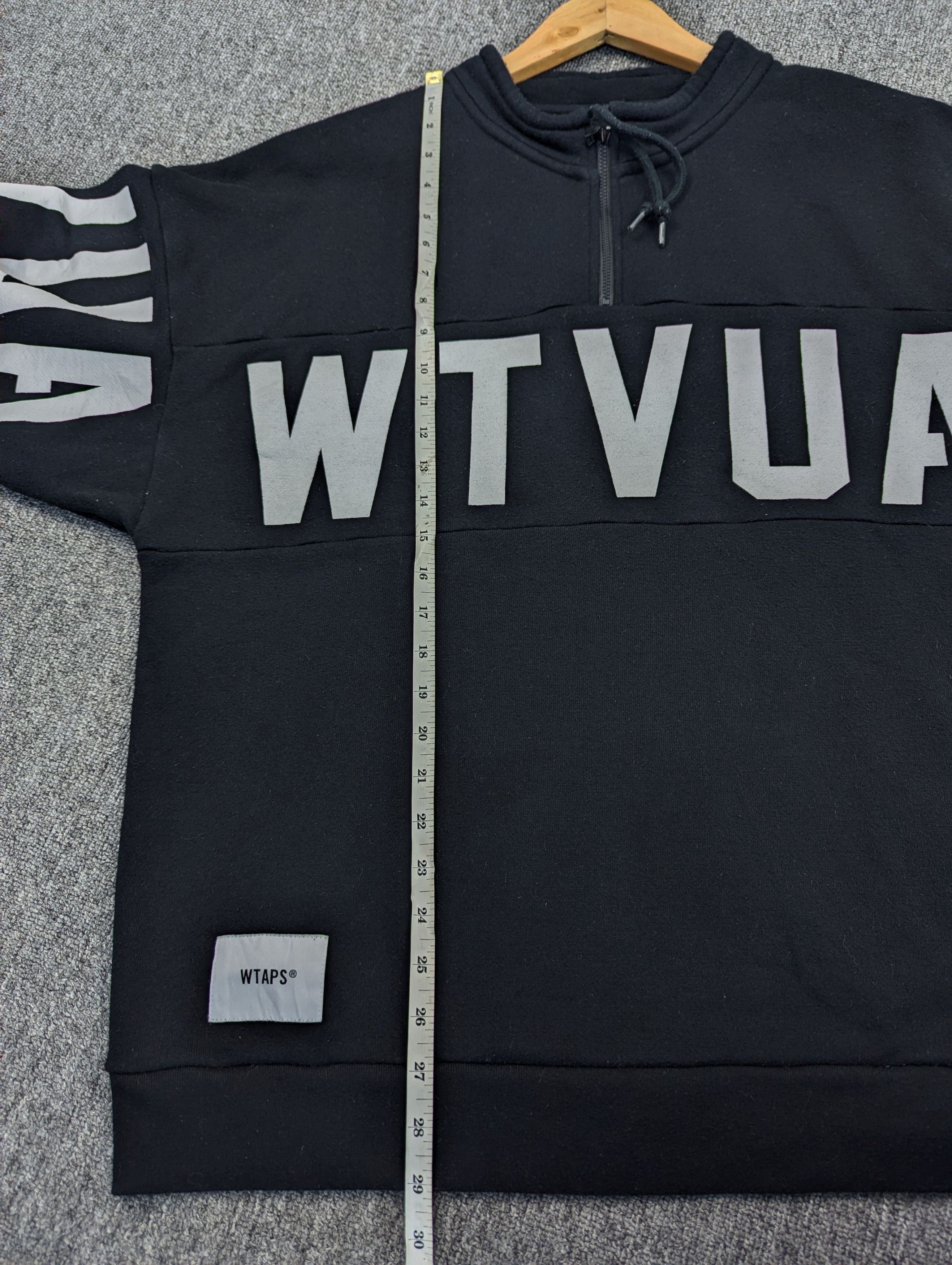 Wtaps Wtaps Visual Up Armored Halfzipper Sweatshirt Size US M / EU 48-50 / 2 - 21 Thumbnail
