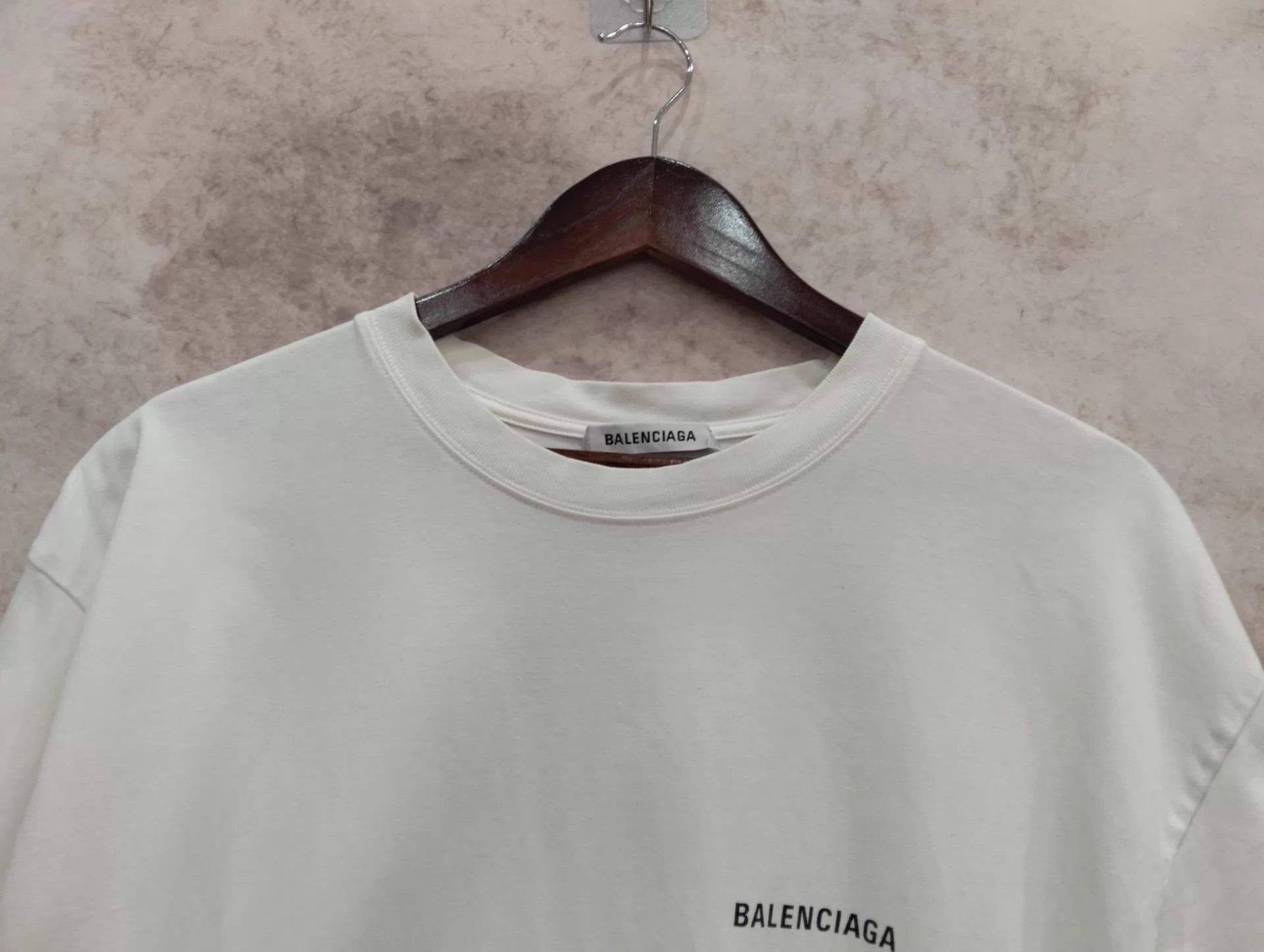 Balenciaga Balenciaga white SS T-shirt S Size S / US 4 / IT 40 - 3 Thumbnail