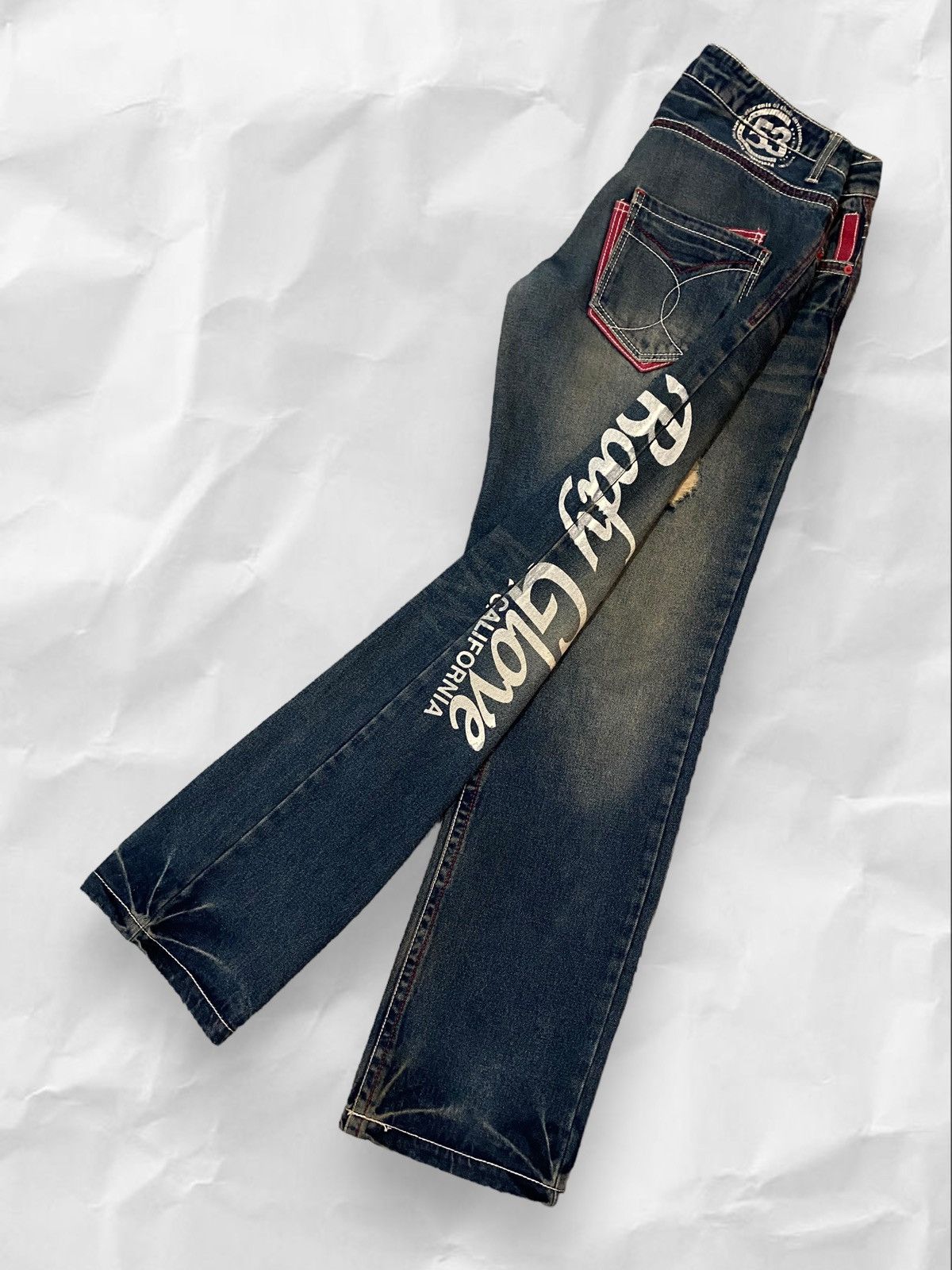 Body Glove Vintage 2010 Body Glove Surf Emberoided Patches Jeans Size US 34 / EU 50 - 24 Thumbnail