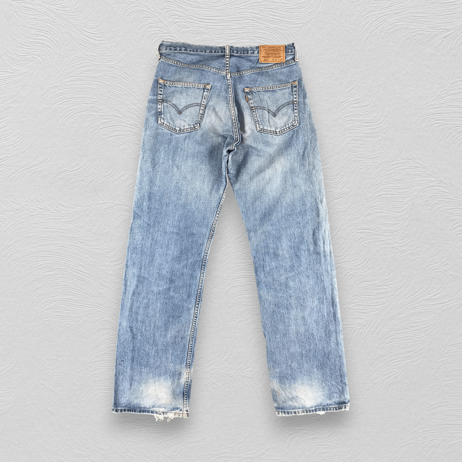 Levi's Vintage Levis 512 Jeans Faded Blue Denim KJ024 Size US 34 / EU 50 - 2 Thumbnail