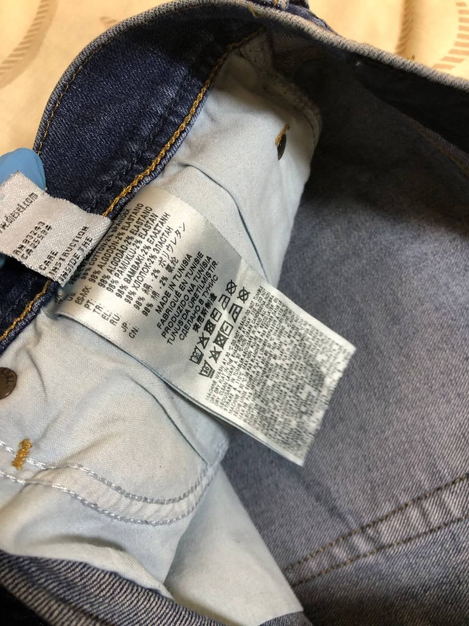 Diesel Diesel Mens Jeans Tepphar Slim Adult Skinny Denim Size US 34 / EU 50 - 4 Thumbnail