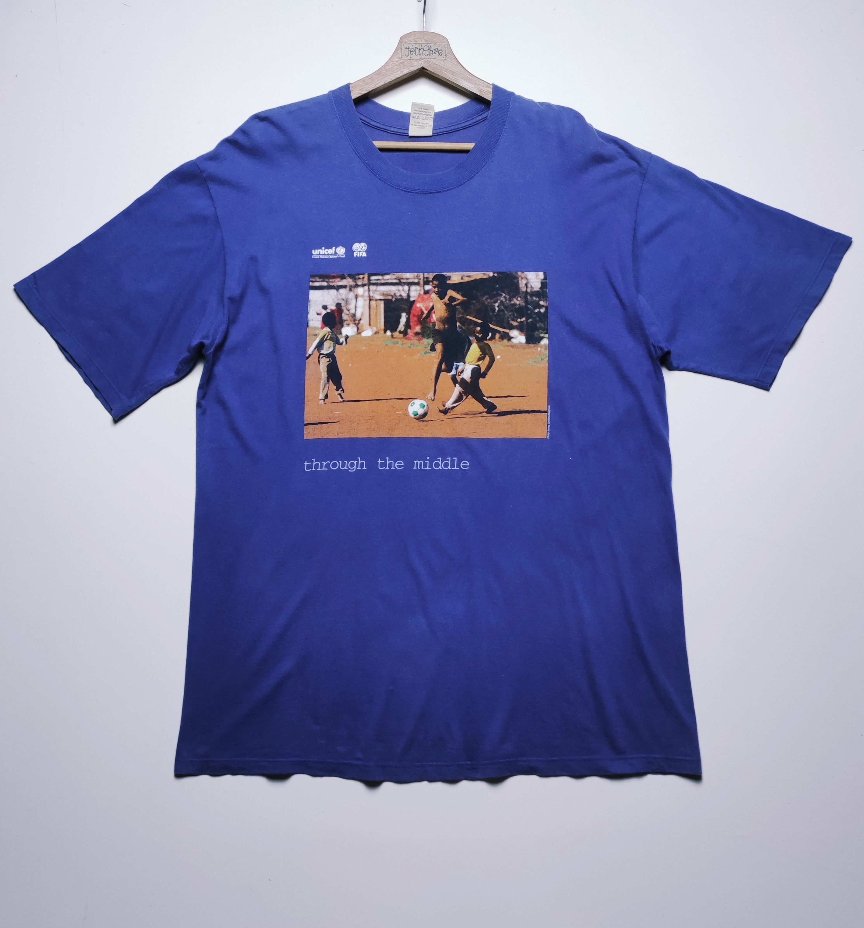 RARE !! Vintage Unicef X FIFA World Cup Photo