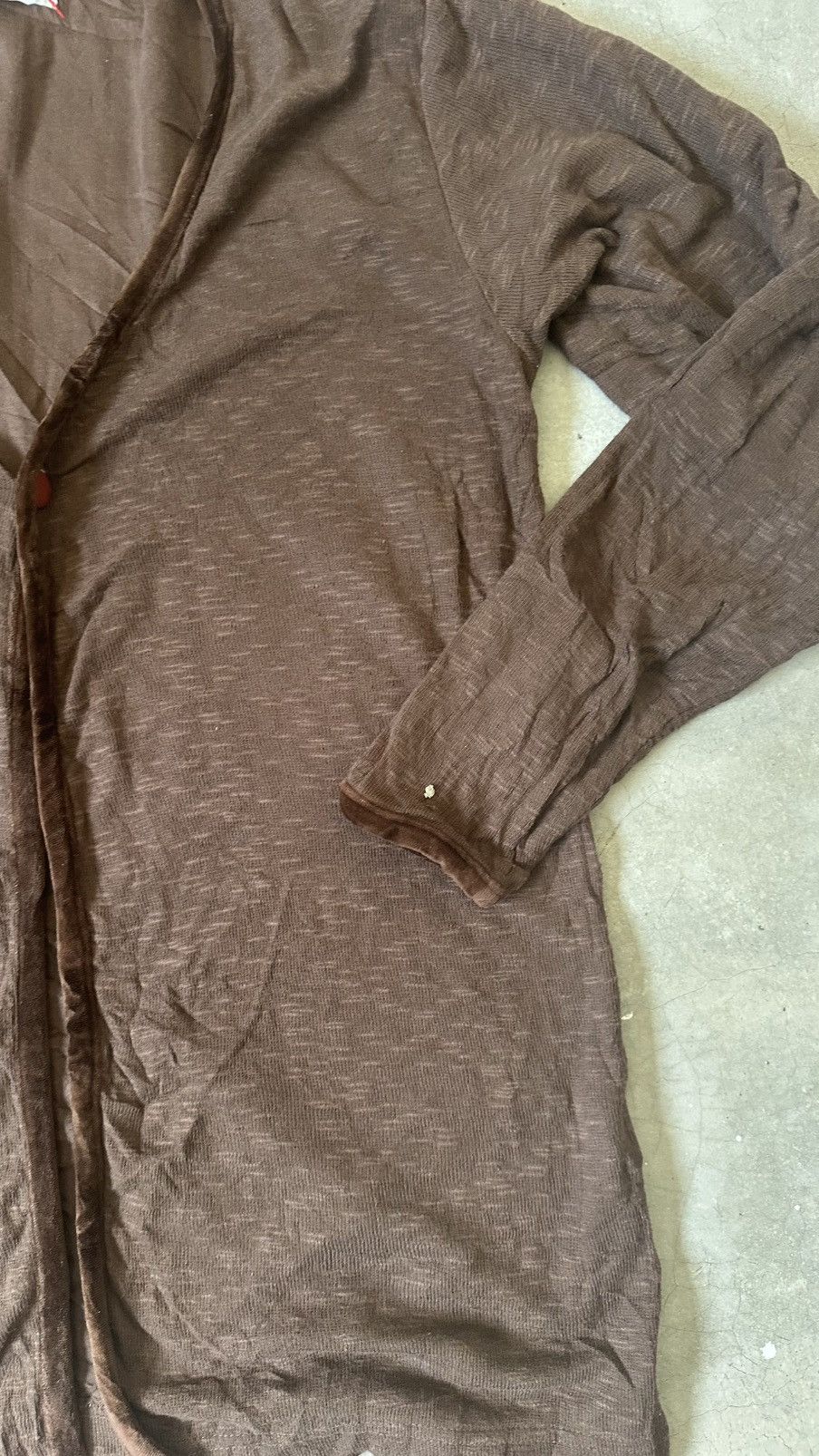 Japanese Brand VINTAGE GOSH GOSH JAPANESE TWILL CARDIGAN Size US XXL / EU 58 / 5 - 3 Thumbnail