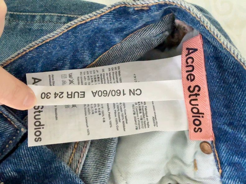 Acne Studios acne studios 2024 jeans 2504-Nextarrow Size US 30 / EU 46 - 4 Thumbnail