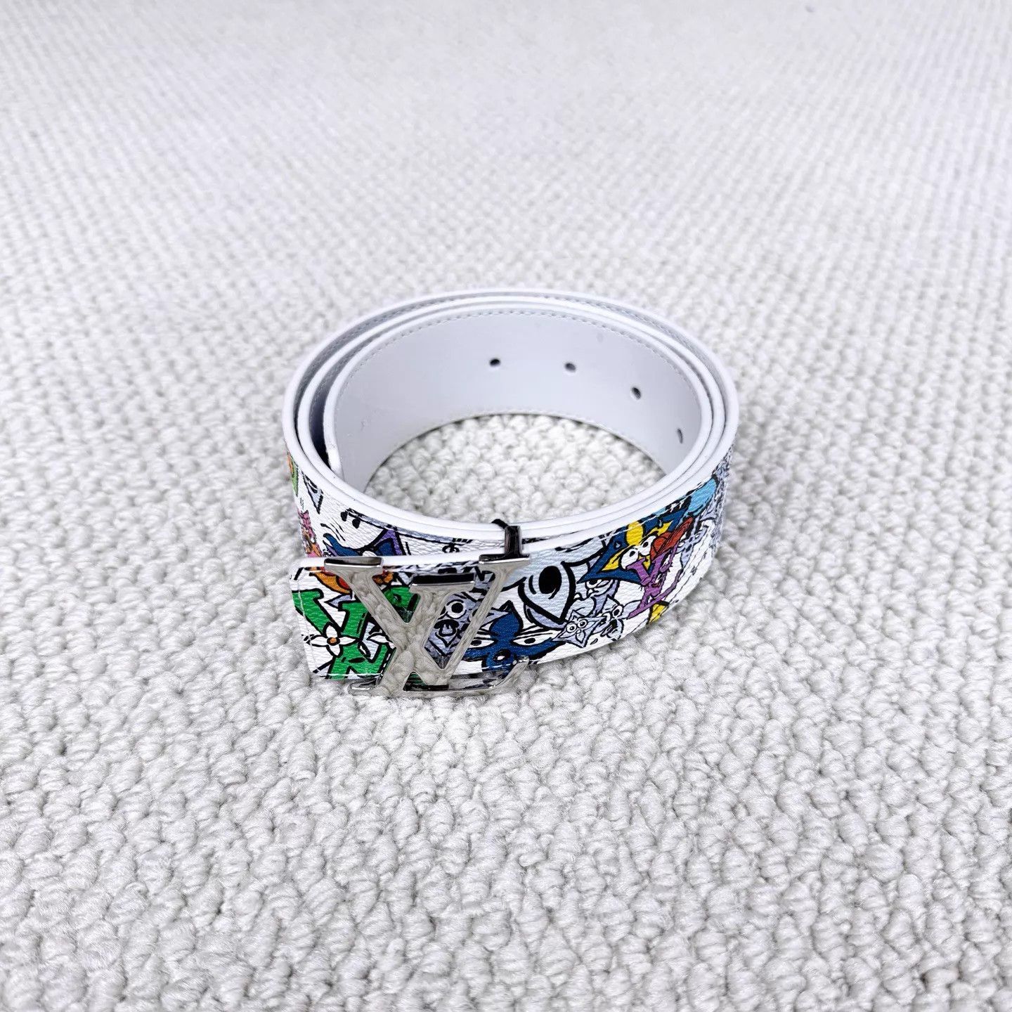 Louis Vuitton Louis Vuitton Initiales Graffiti 3-Monogram Belt 85 99New Size ONE SIZE - 1 Thumbnail