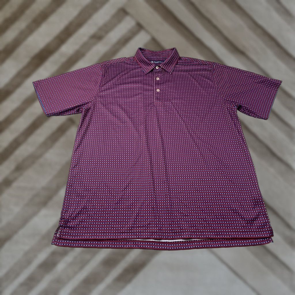 Vintage Donald Ross Sportswear Polo Shirt Mens XL Performance Stars Stripes Bridge Logo Size US XL / EU 56 / 4 - 1 Thumbnail