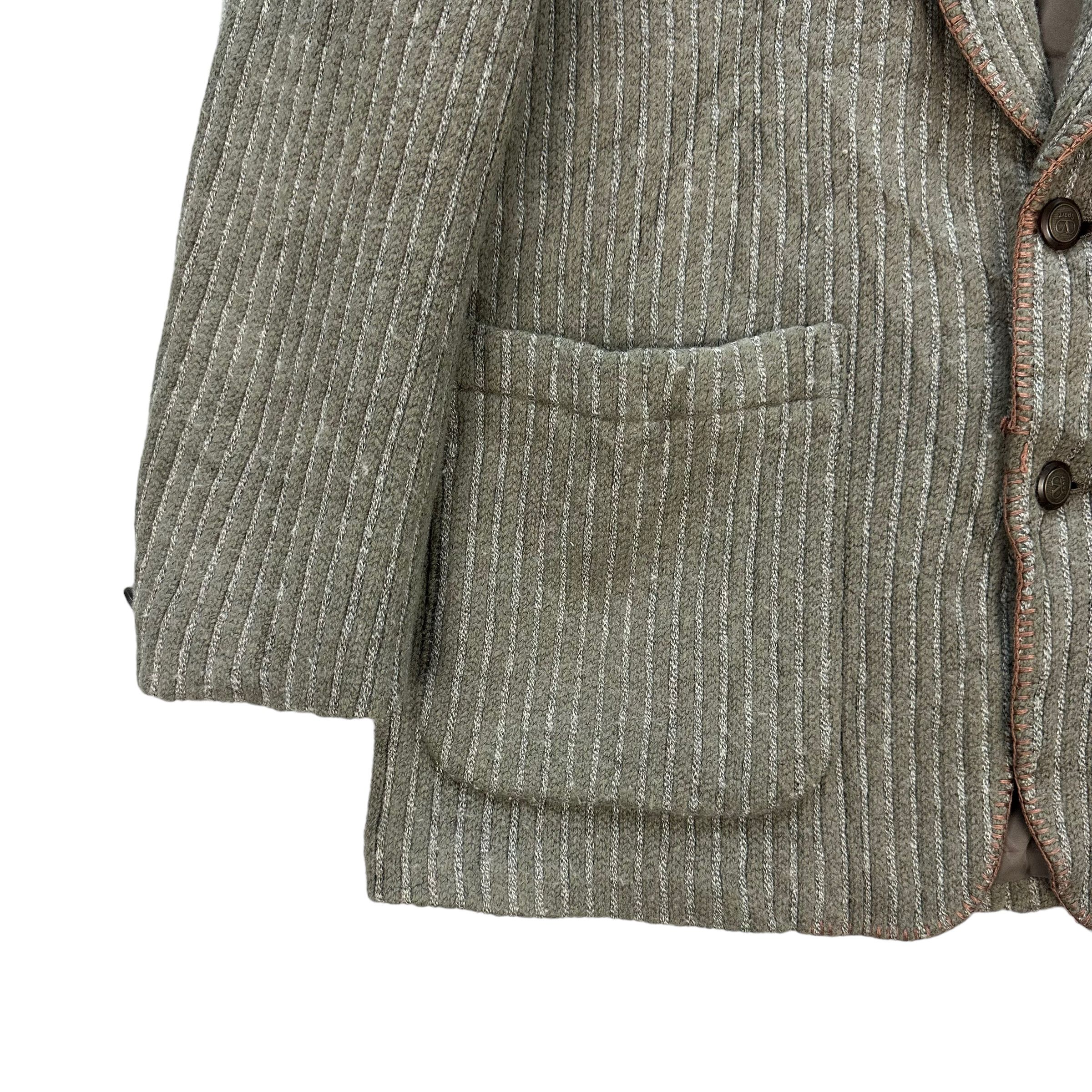 Valentino VALENTINO GARAVANI SPORT STRIPED CASUAL JACKET #8318-003 Size US M / EU 48-50 / 2 - 4 Thumbnail