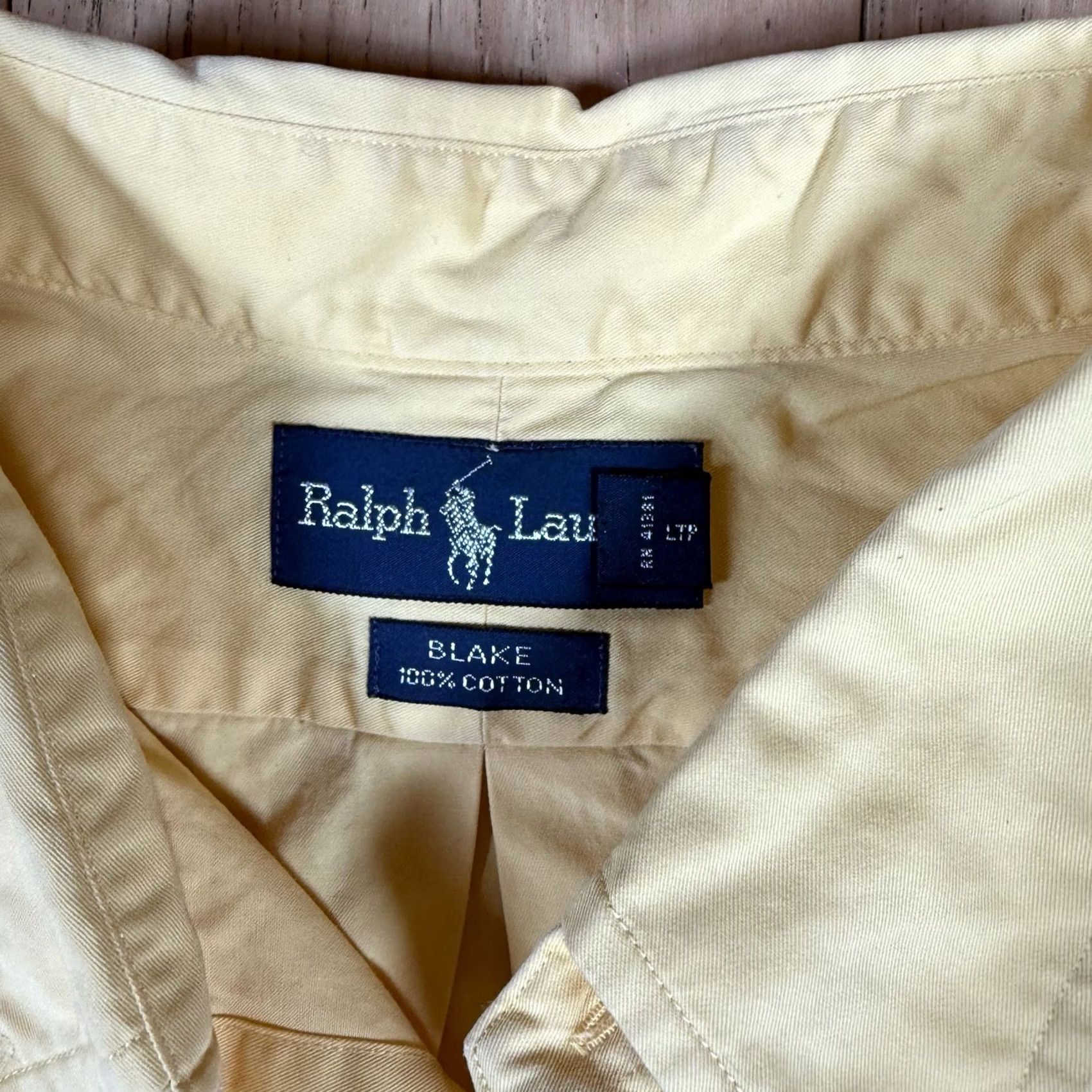 Ralph Lauren VINTAGE Polo Ralph Lauren Button Shirt Mens 2XL Blue Cotton Polo Button Shirt Casual Men Blues Preppy Polo Ralph Lauren Mens 2XL Blue Cotton Size US XXL / EU 58 / 5 - 4 Thumbnail