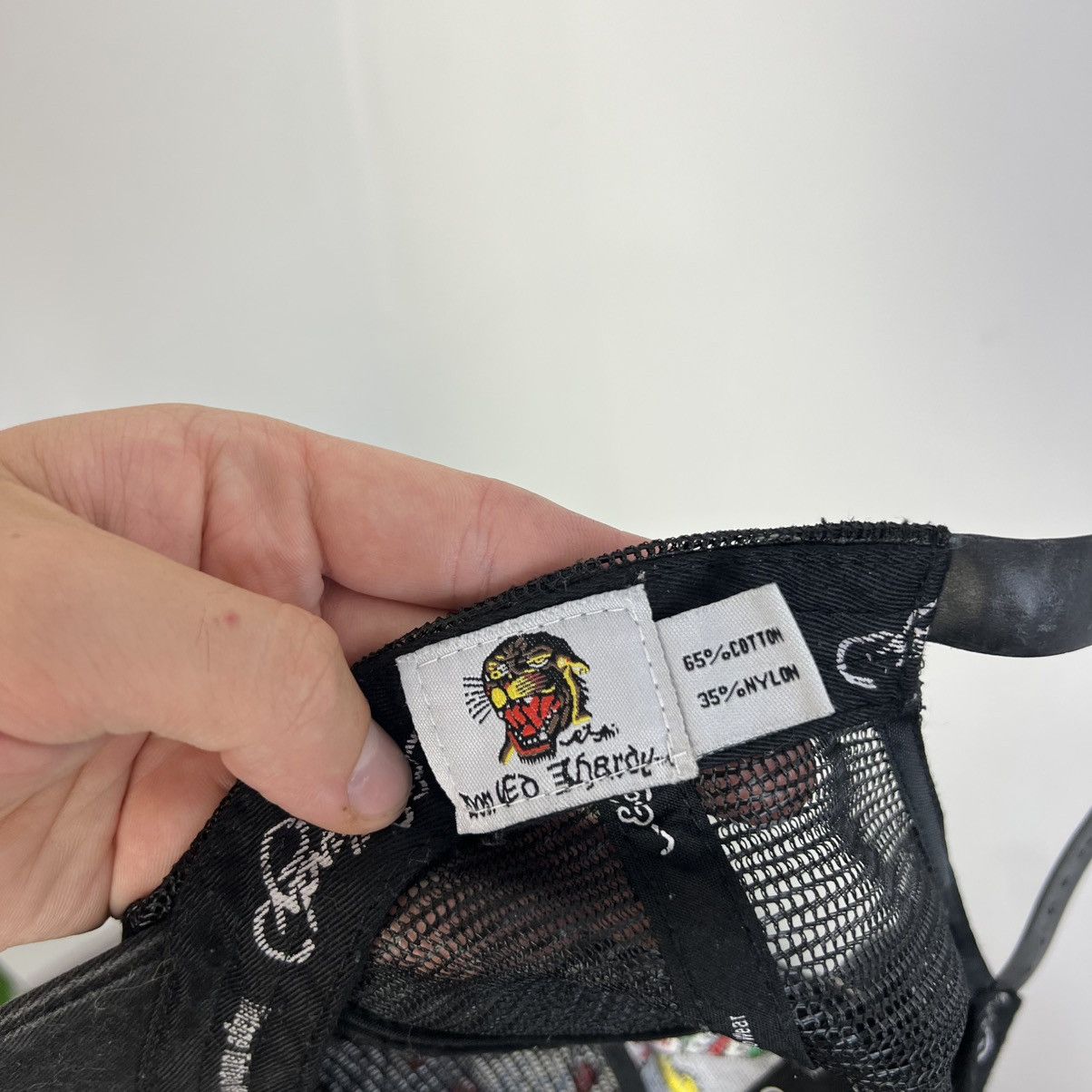 Ed Hardy Vintage Y2K Ed Hardy Big Logo Trucker Cap Japanese Style Size ONE SIZE - 3 Thumbnail