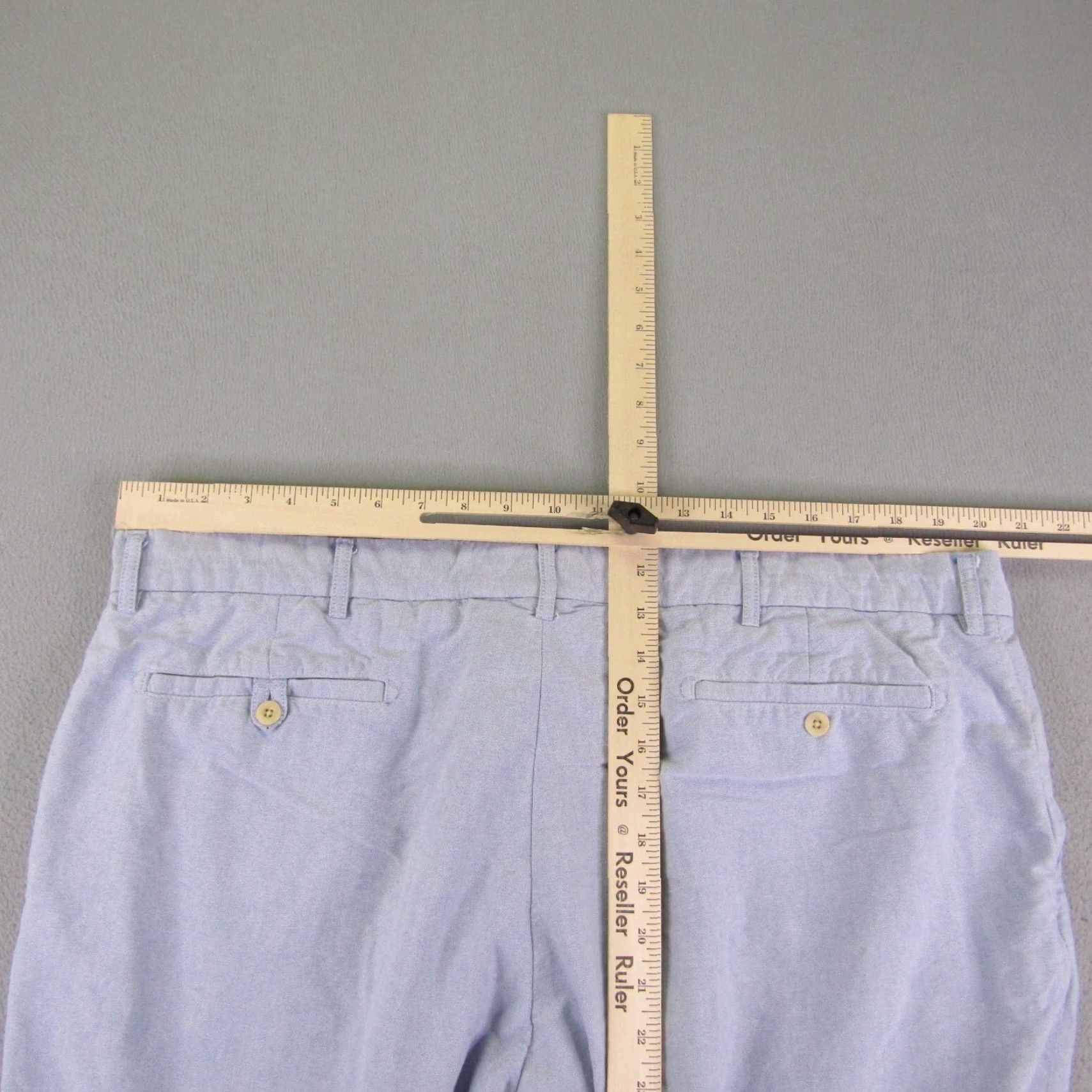 Polo Ralph Lauren VINTAGE Polo Ralph Lauren Shorts Mens 42 Light Blue Chino Cotton Casual Y2K Size US L / EU 52-54 / 3 - 4 Thumbnail