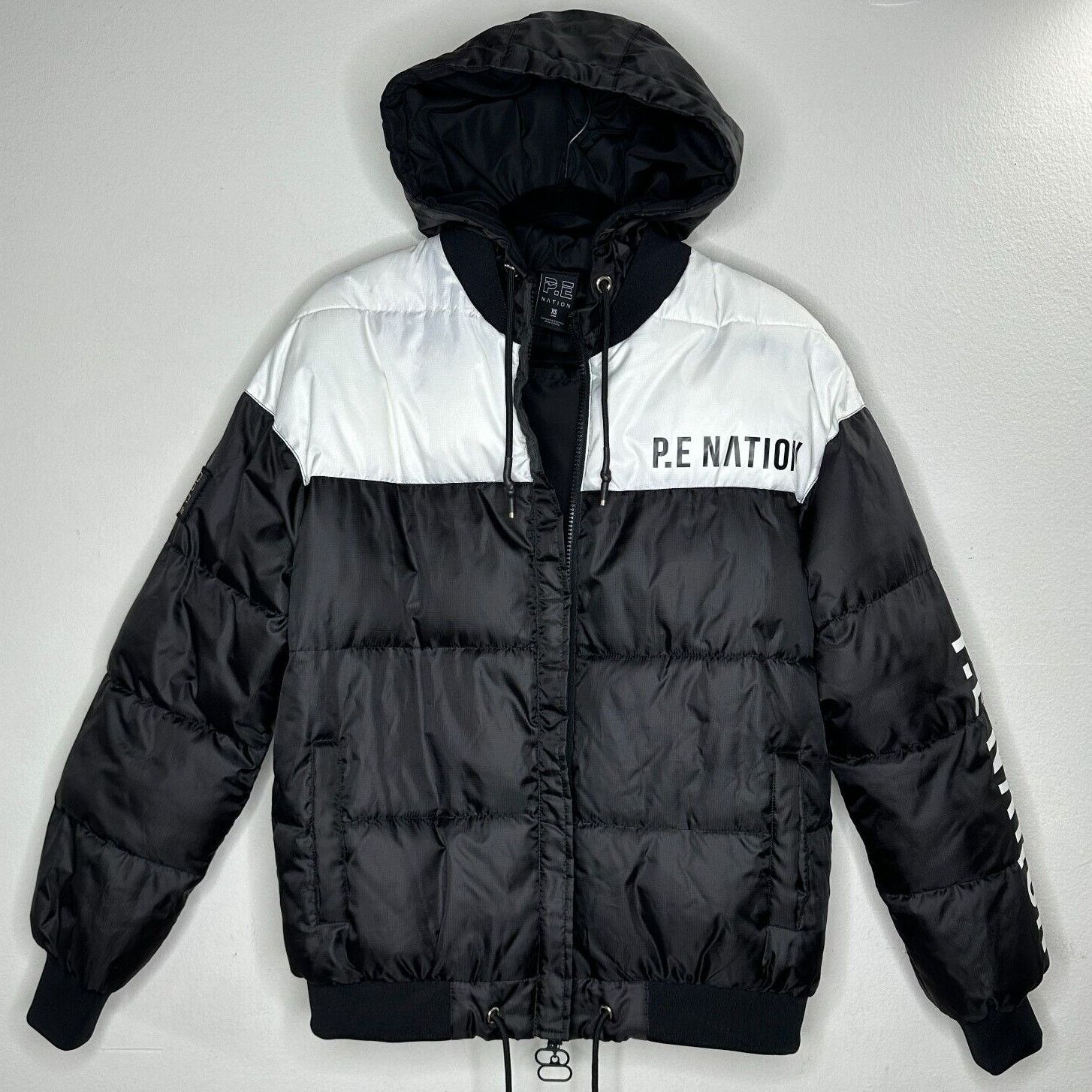 P.E Nation PE Nation Lead Right Logo Print 004 Zip Puffer Jacket XS Size XS / US 0-2 / IT 36-38 - 4 Thumbnail