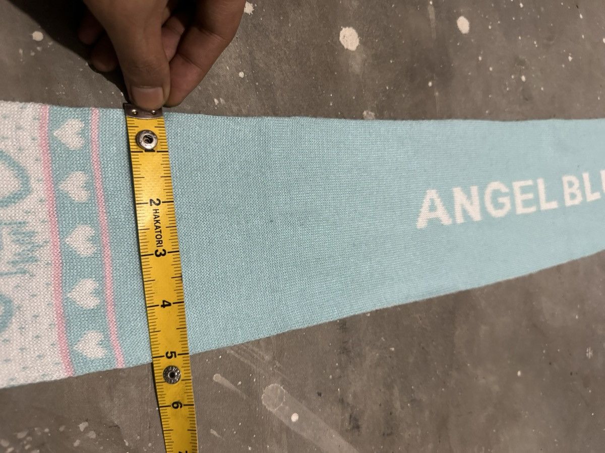 Japanese Brand Angel Blue Scarf Size ONE SIZE - 13 Thumbnail