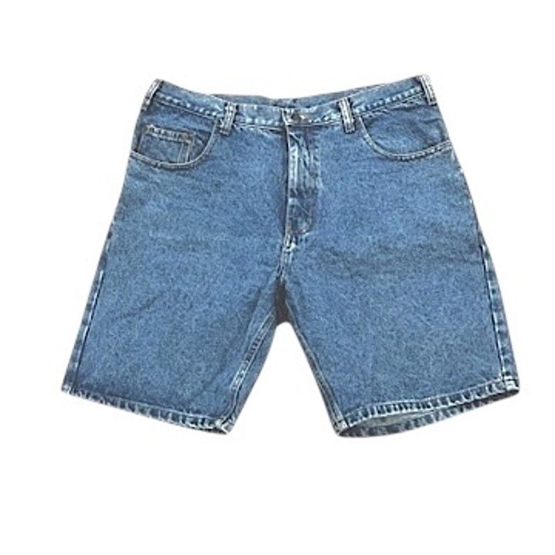 Other VINTAGE Two Pepper Denim Jean Shorts High Rise Sz 32 Cotton Size 32" / US 10 / IT 46 - 4 Thumbnail