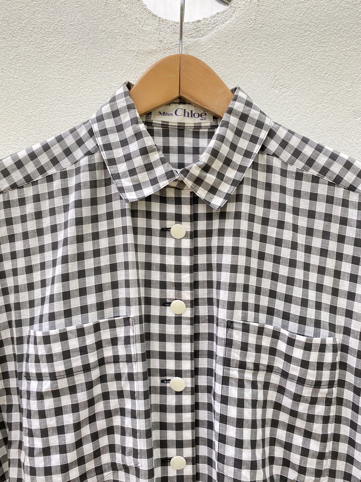 Chloe Chole plaid shirt Size S / US 4 / IT 40 - 8 Thumbnail