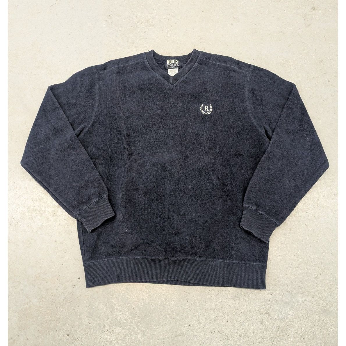 Roots × Vintage Vintage Root Athletics Navy Blue Heavyweight sweater Size US S / EU 44-46 / 1 - 1 Thumbnail