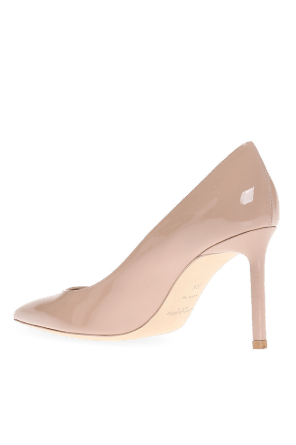 Saint Laurent Paris o1s1wg111024 Anja Pumps in Patent Leather in Dark Beige Size US 5 / IT 35 - 5 Thumbnail
