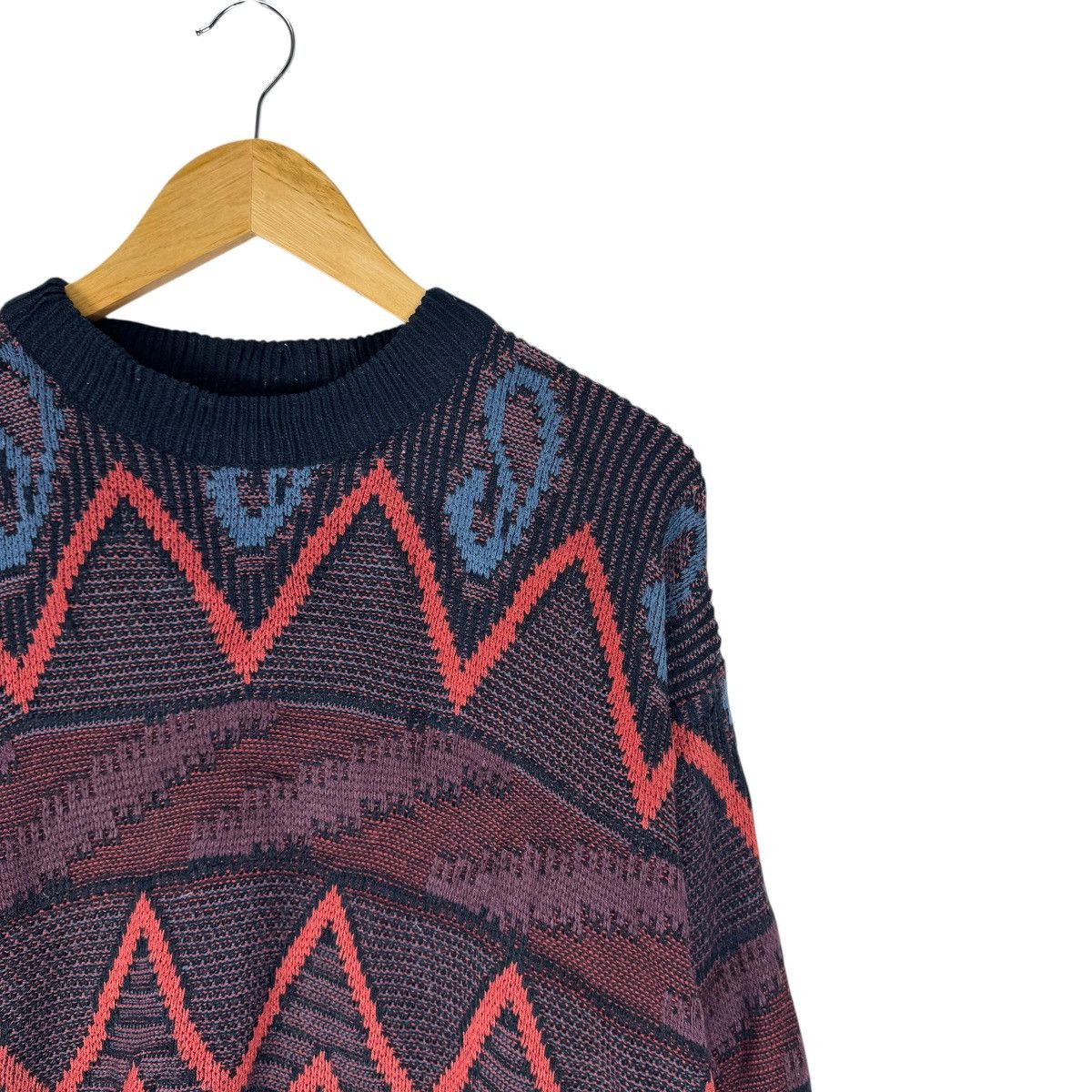 Aran Isles Knitwear ☀️GRAPHIX KNITWEAR PAISLEY SWEATER LIKE COOGI Size US L / EU 52-54 / 3 - 3 Thumbnail
