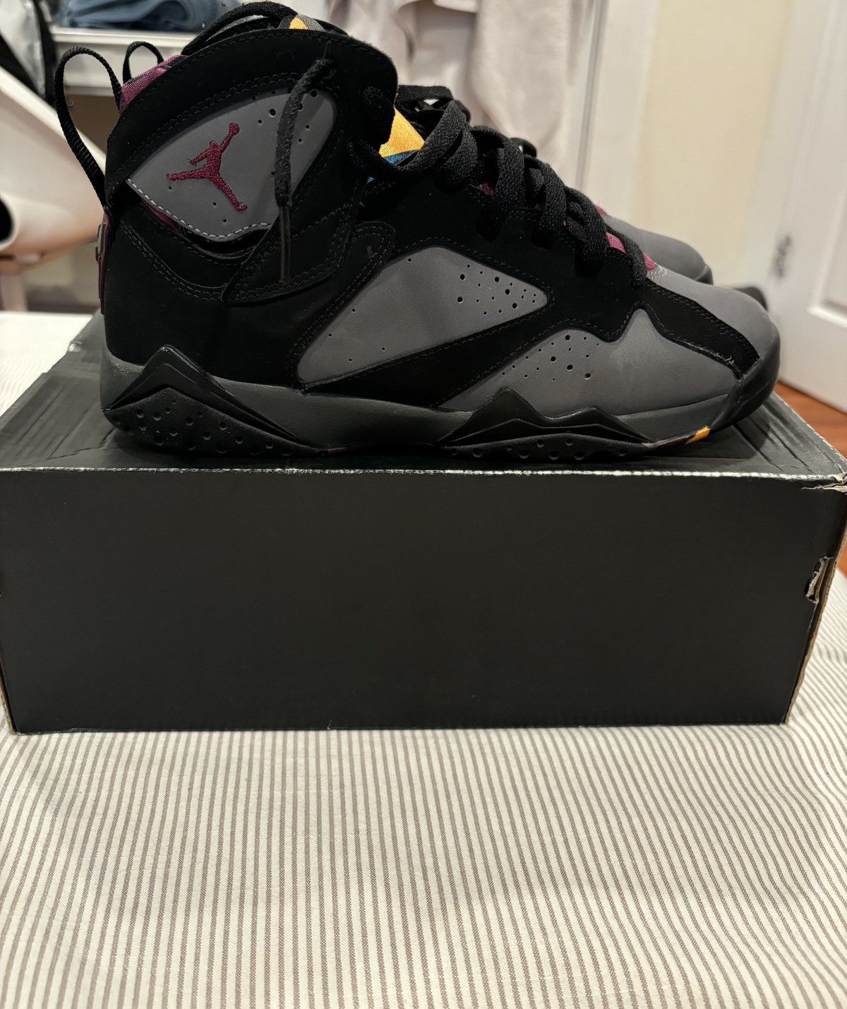 Jordan Brand × Nike Air Jordan 7 Retro ‘Bordeaux’ 2015 Size US 7 / EU 40 - 6 Thumbnail