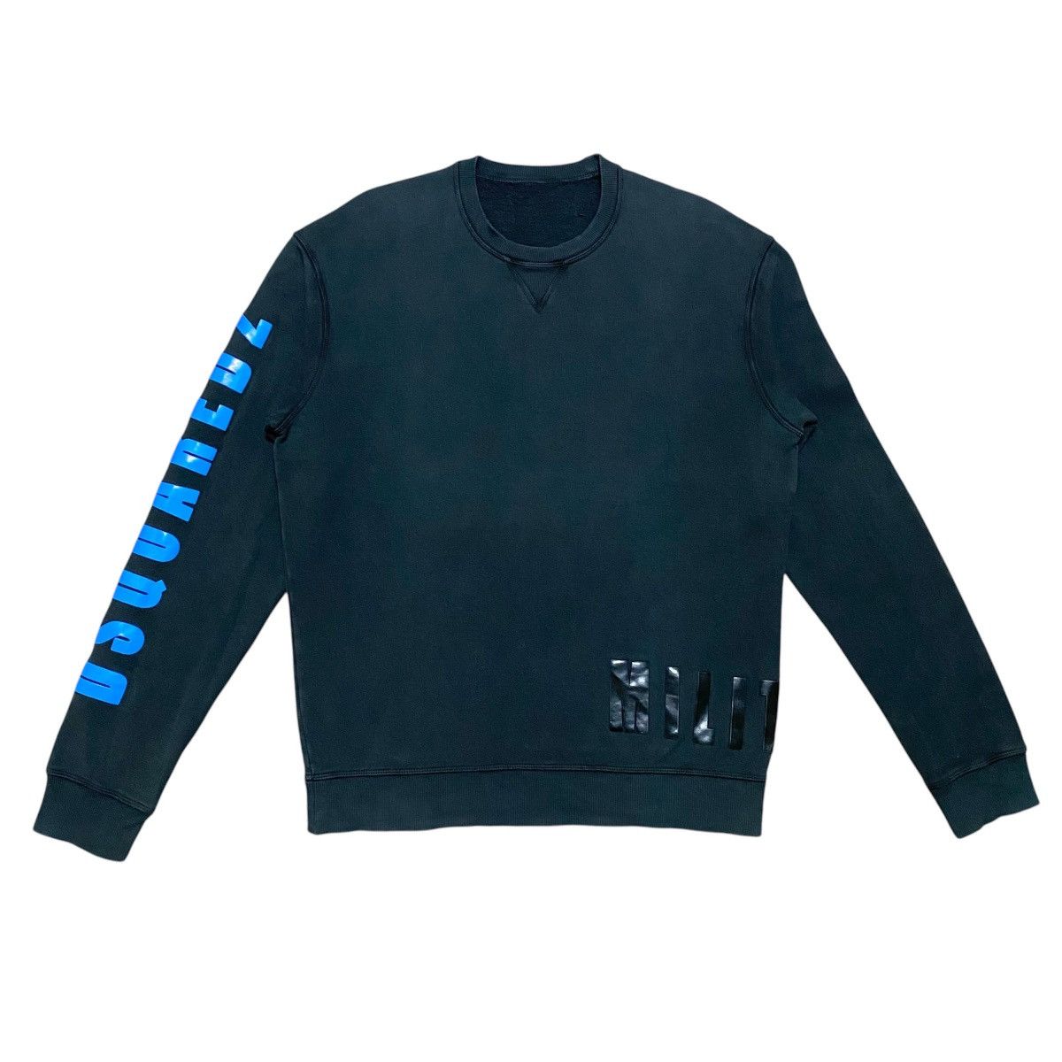 Dsquared2 Rare‼️🔥Dsquared2 Military Print Foam SpellOut Sweatshirt Size US L / EU 52-54 / 3 - 1 Thumbnail