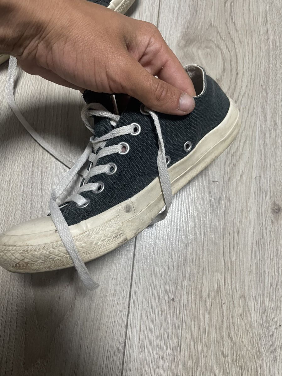 Comme des Garcons Comme des Garçons x Converse Play Black Low Sneakers US 6 Size US 6 / EU 39 - 9 Thumbnail
