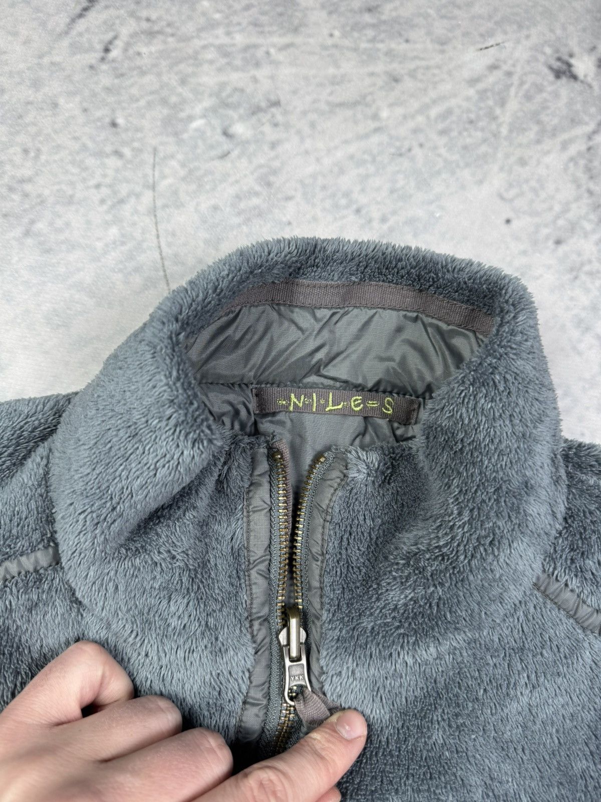 Vintage Vintage two sided wmns Y2K jacket sherpa fleece Niles Size L / US 10 / IT 46 - 7 Thumbnail
