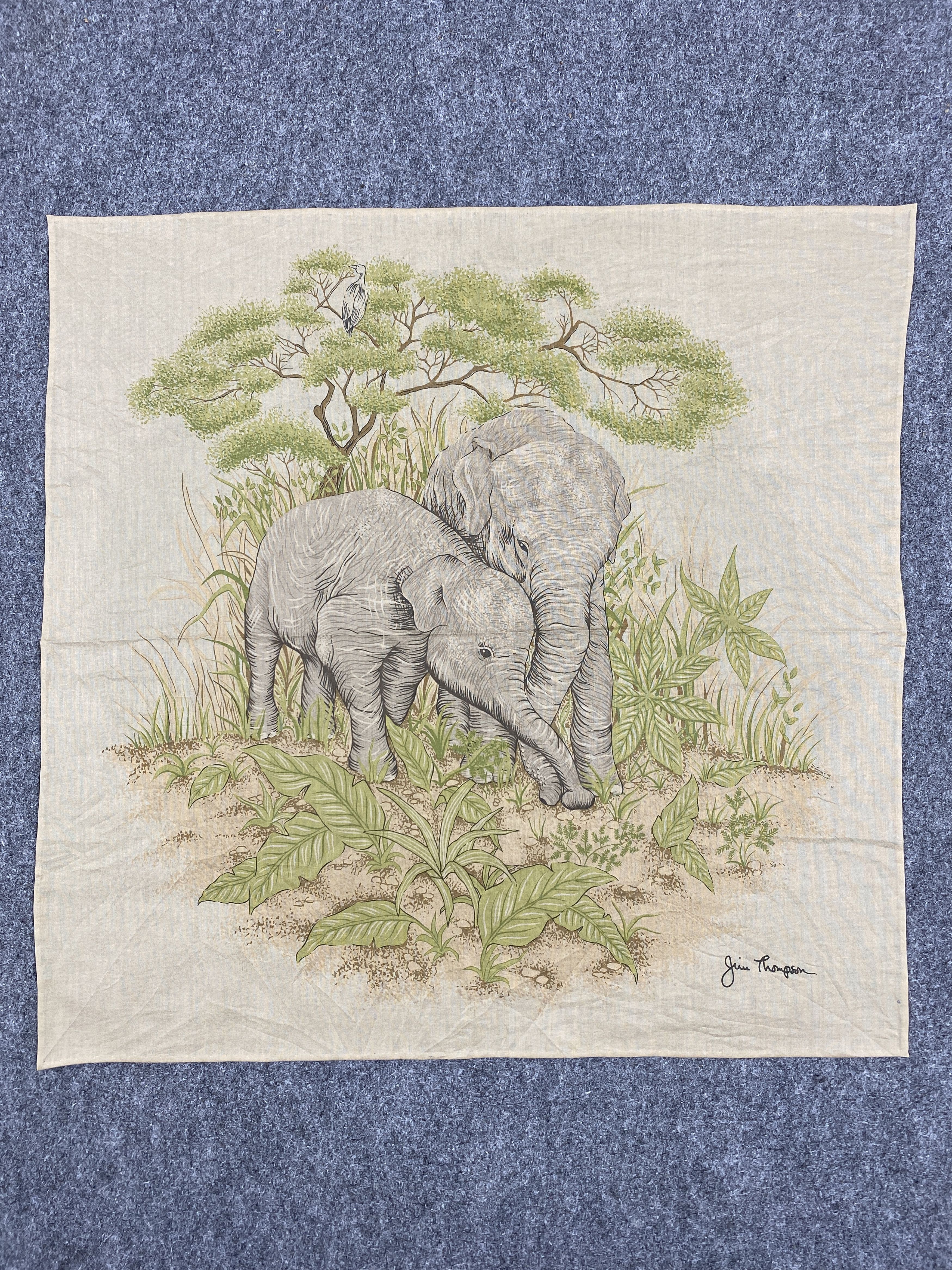 Jim Thompson Jim Thompson Handkerchief Neckerchief Bandana HKC0530 Size ONE SIZE - 4 Thumbnail