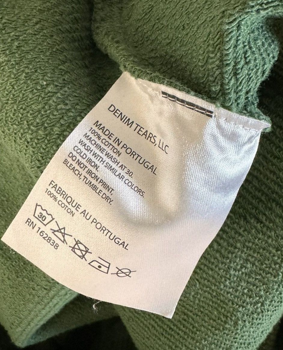 DENIM TEARS Denim Tears “The Cotton Wreath” Sweatpants, Size XL Green Size US 36 / EU 52 - 4 Thumbnail