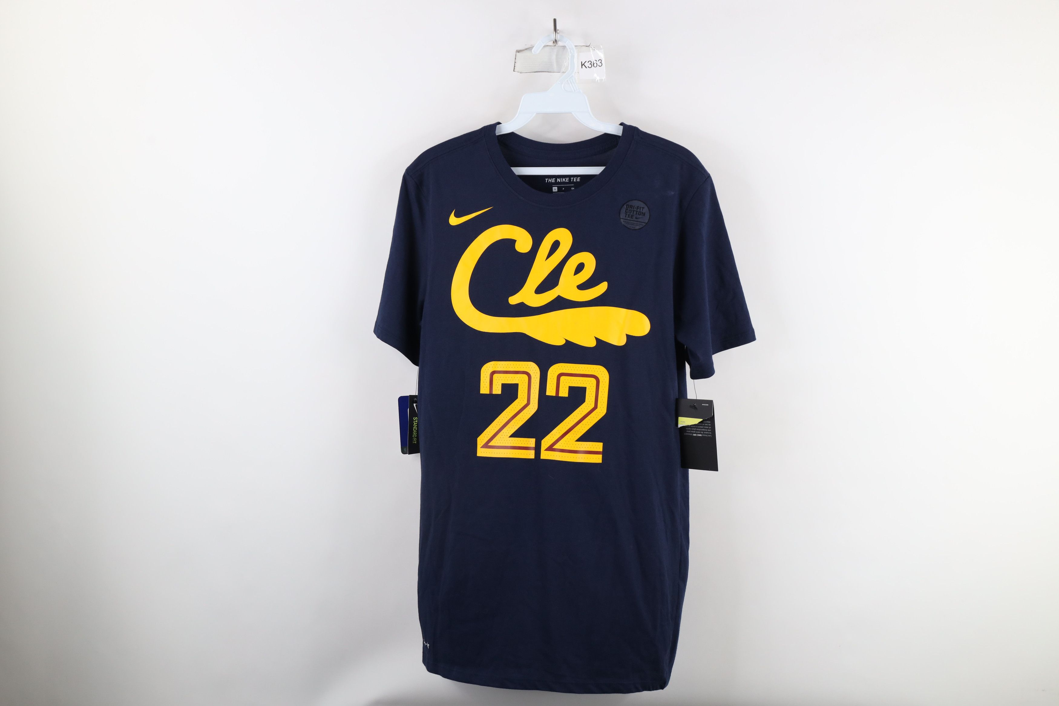 Nike × Vintage New Nike Jr Cleveland Cavaliers Basketball Jersey T-Shirt Size US S / EU 44-46 / 1 - 1 Thumbnail
