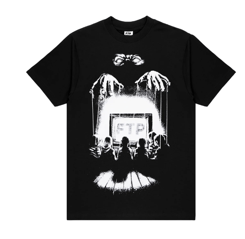 FTP Puppeteer Tee (Black) - XL [GLOW IN THE DARK]
