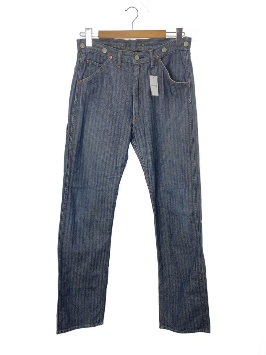 Hysteric Glamour Stiped Straight Leg Denim Jeans Size US 31 - 1 Thumbnail