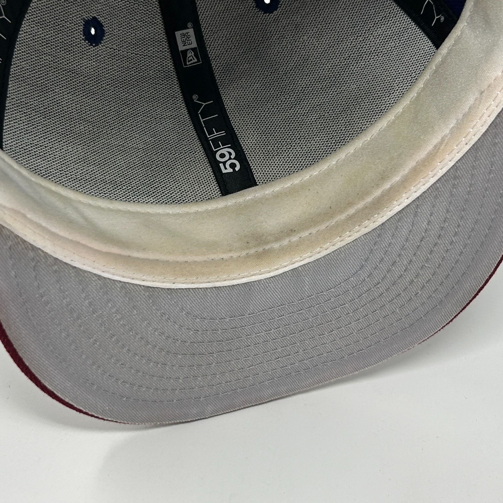 New Era Los Angeles Dodgers 50th Anniv Hat Baseball Cap Blue 7 1/8 Size ONE SIZE - 5 Thumbnail
