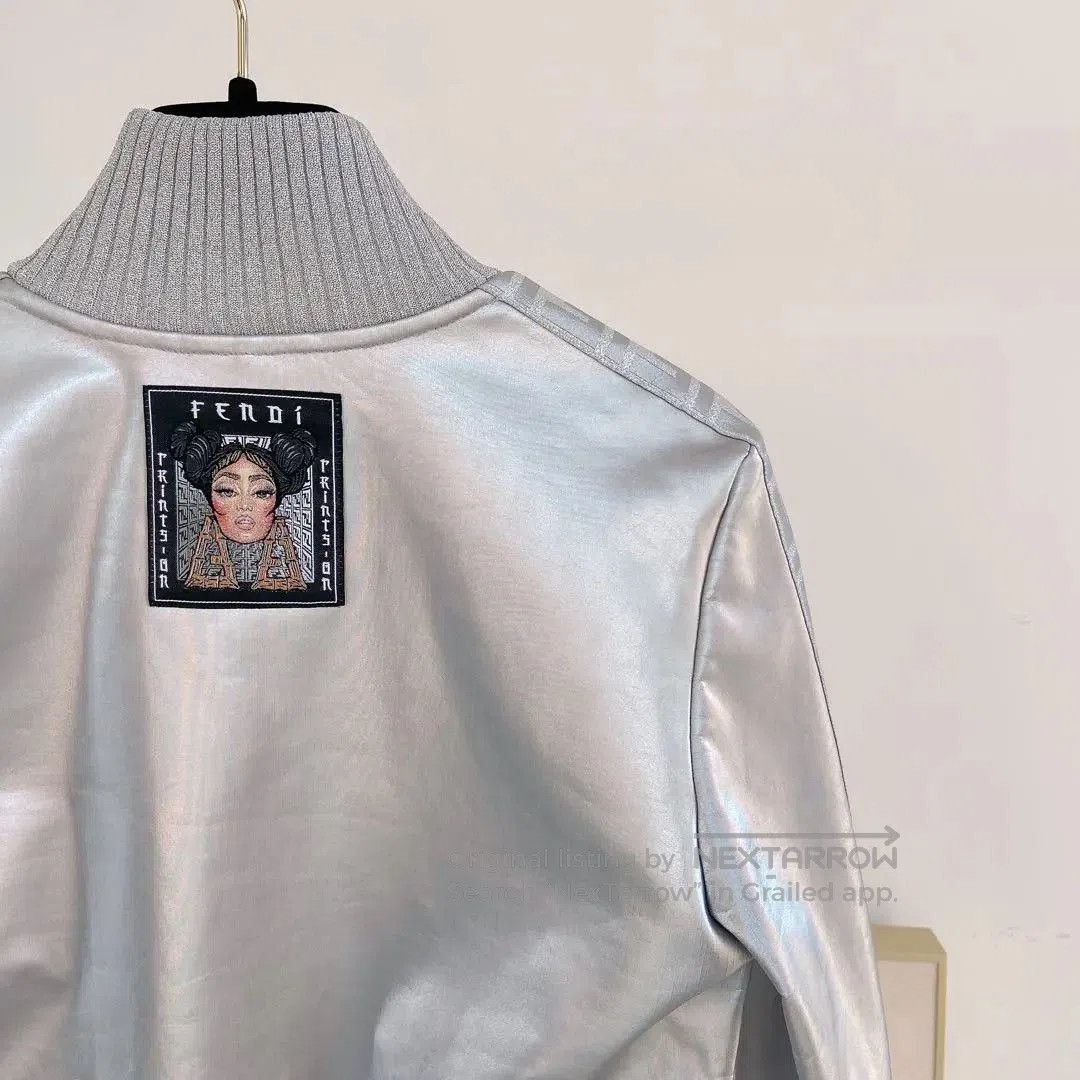 Fendi Fendi Silver Jacket Size 36. Size XS / US 0-2 / IT 36-38 - 5 Thumbnail