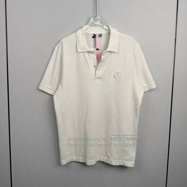 Dior Dior Embroidered logo polo short sleeves Size US L / EU 52-54 / 3 - 1 Thumbnail