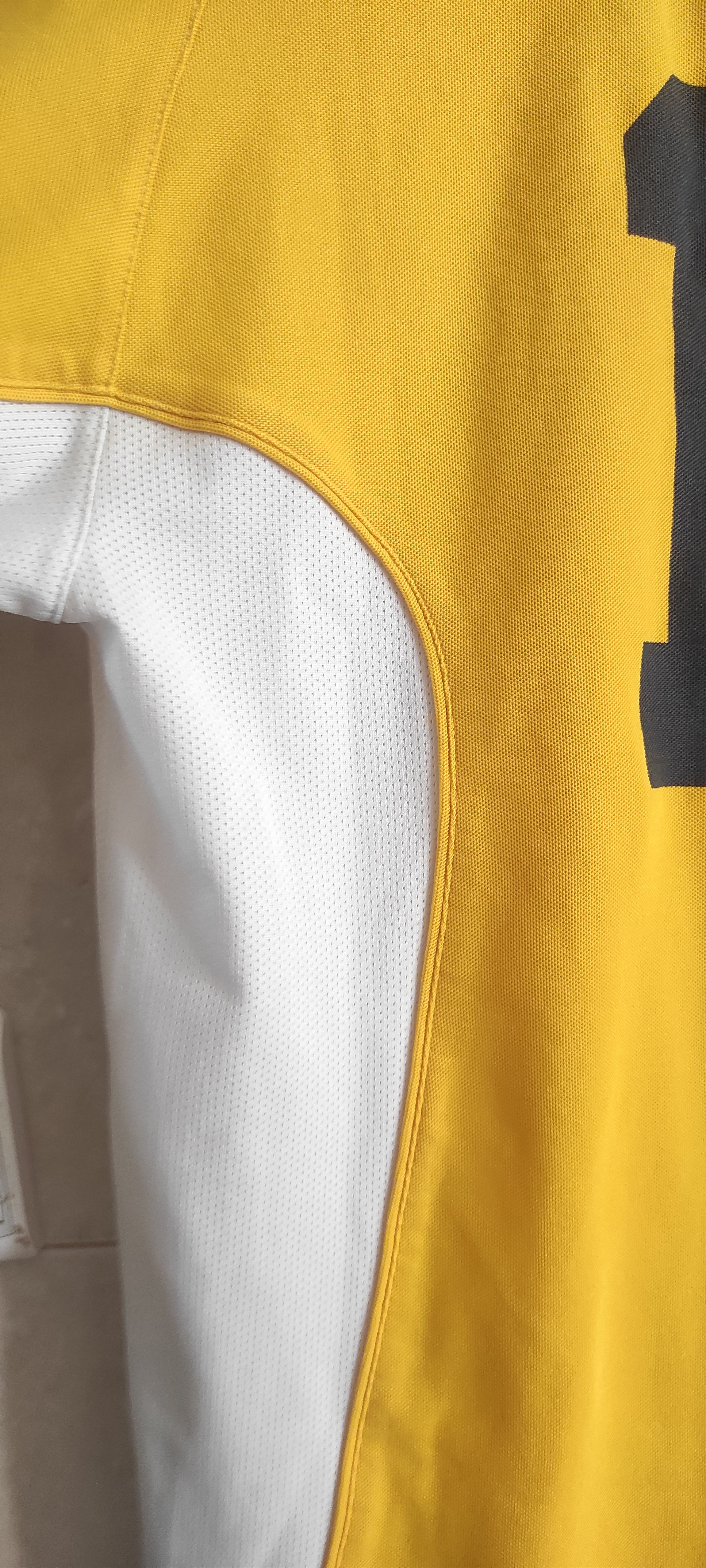 Diadora Diadora Soccer Jersey # 15 Navy Yellow Men's Athletic Shirt Size US M / EU 48-50 / 2 - 11 Thumbnail