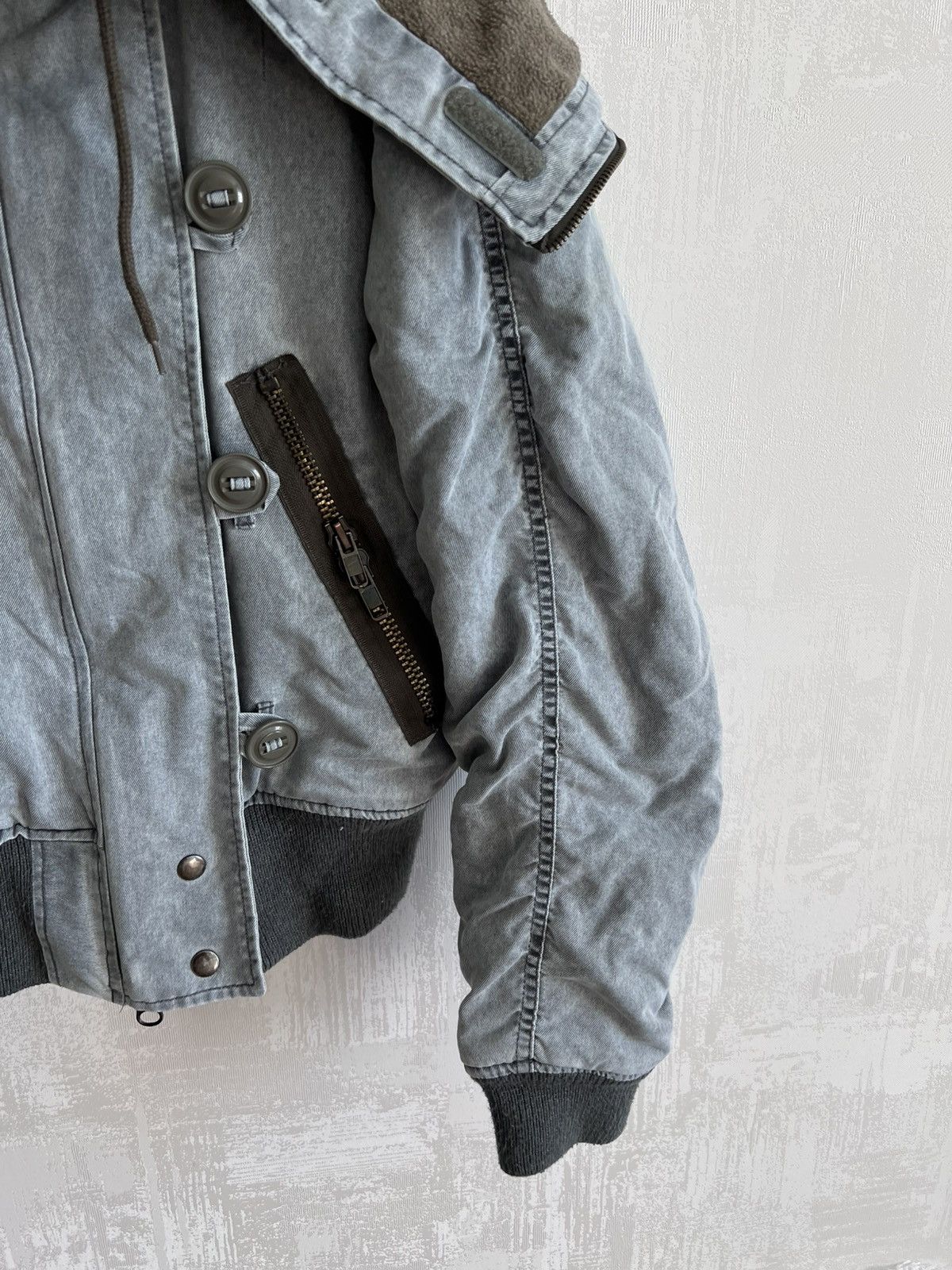 Allsaints Vintage Allsaints N-2B fur burned flight jacket US Size US S / EU 44-46 / 1 - 5 Thumbnail