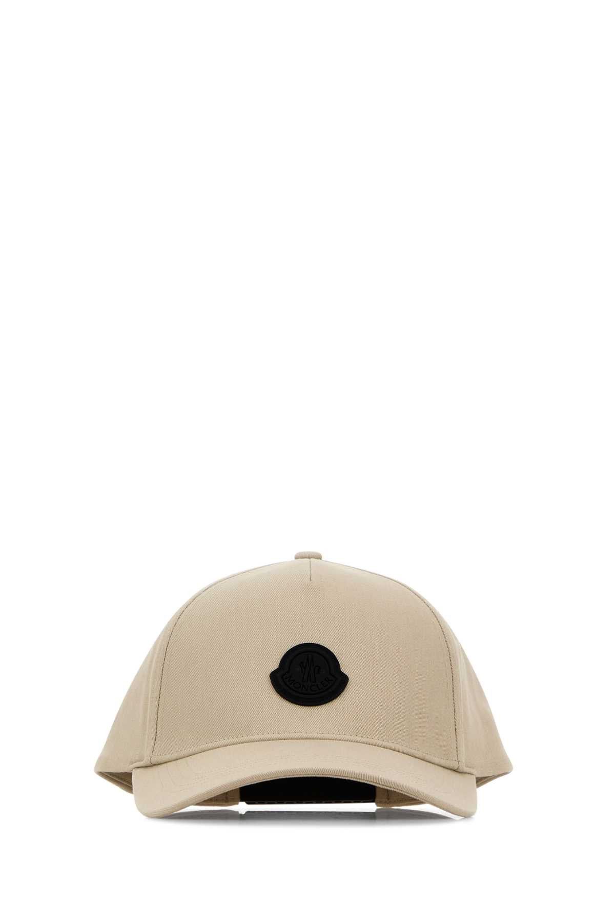 Moncler Sand Cotton Baseball Cap Size ONE SIZE - 1 Thumbnail