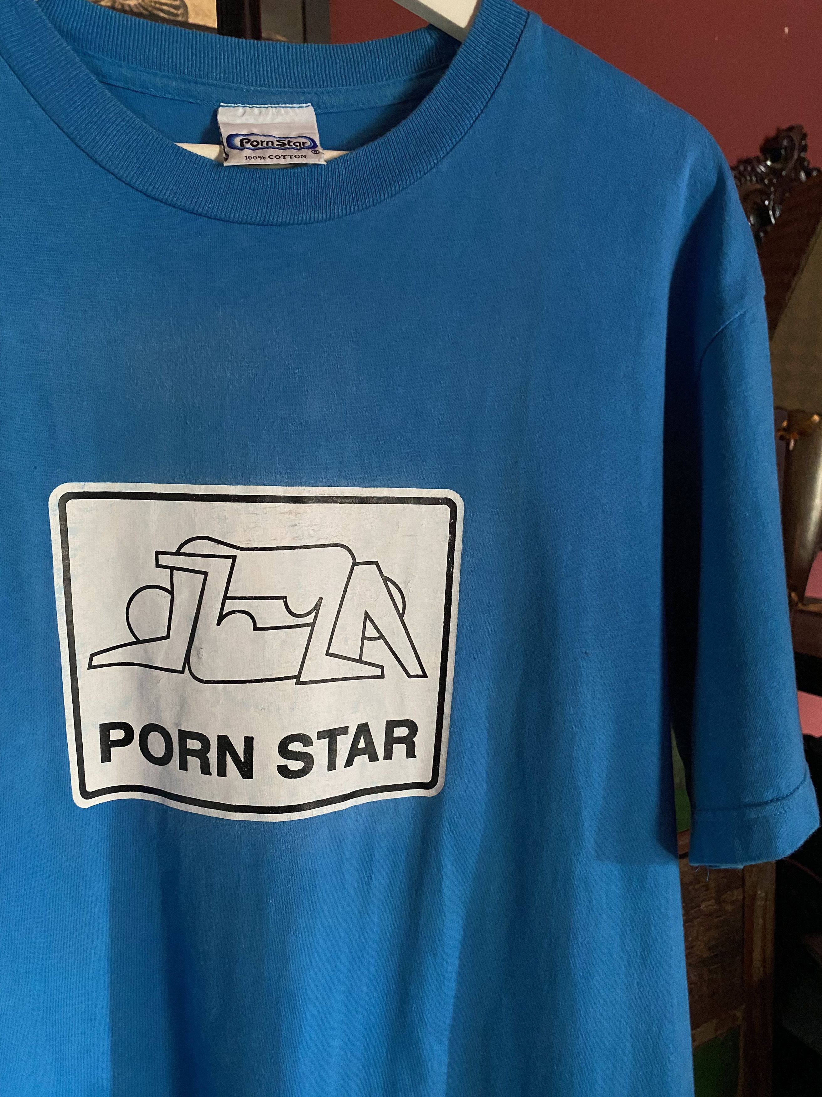 Vintage Vintage Pornstar Tee Size US L / EU 52-54 / 3 - 3 Thumbnail