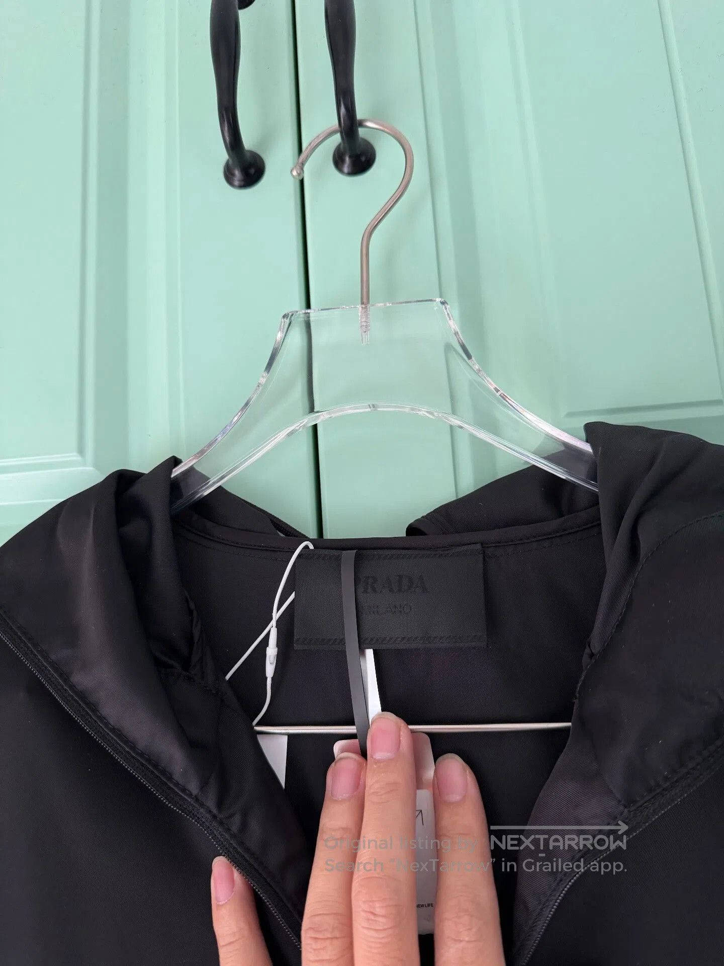 Prada Prada Black Hooded Sweatshirt. Size US S / EU 44-46 / 1 - 5 Thumbnail