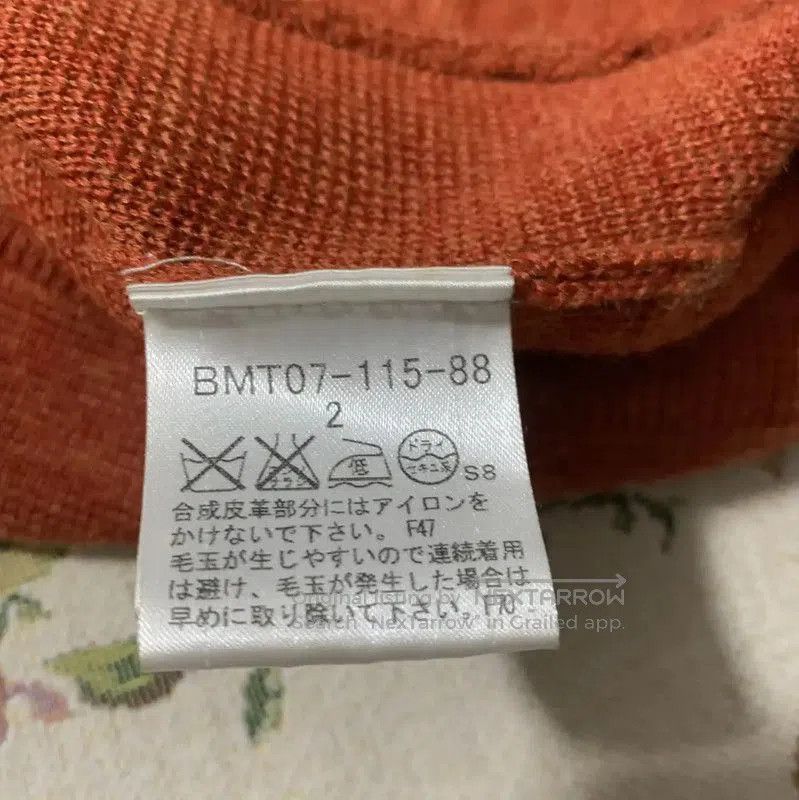 Burberry Burberry Orange Wool Women's Cardigan. Size M / US 6-8 / IT 42-44 - 8 Thumbnail