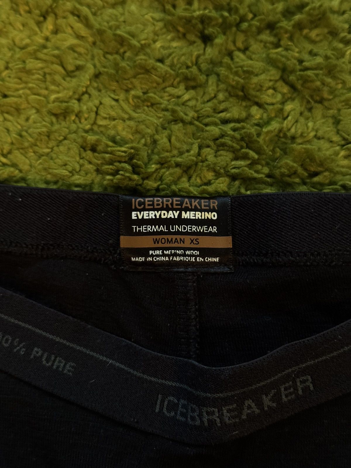 Icebreaker Icebreaker 100% merino wool thermo layer leggings pants Size 26" / US 2 / IT 38 - 3 Thumbnail